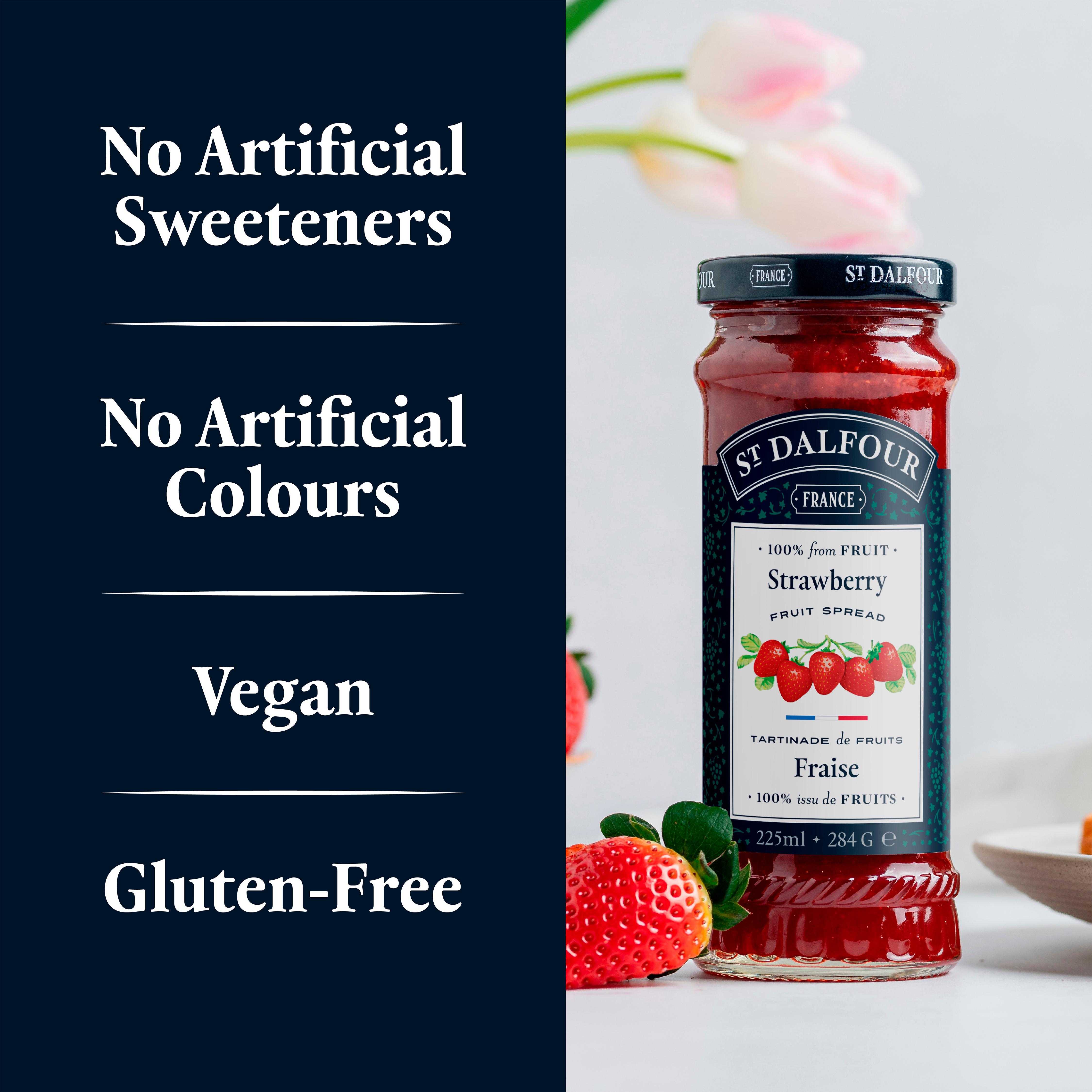 St Dalfour Strawberry Jam 284g thumbnail 3