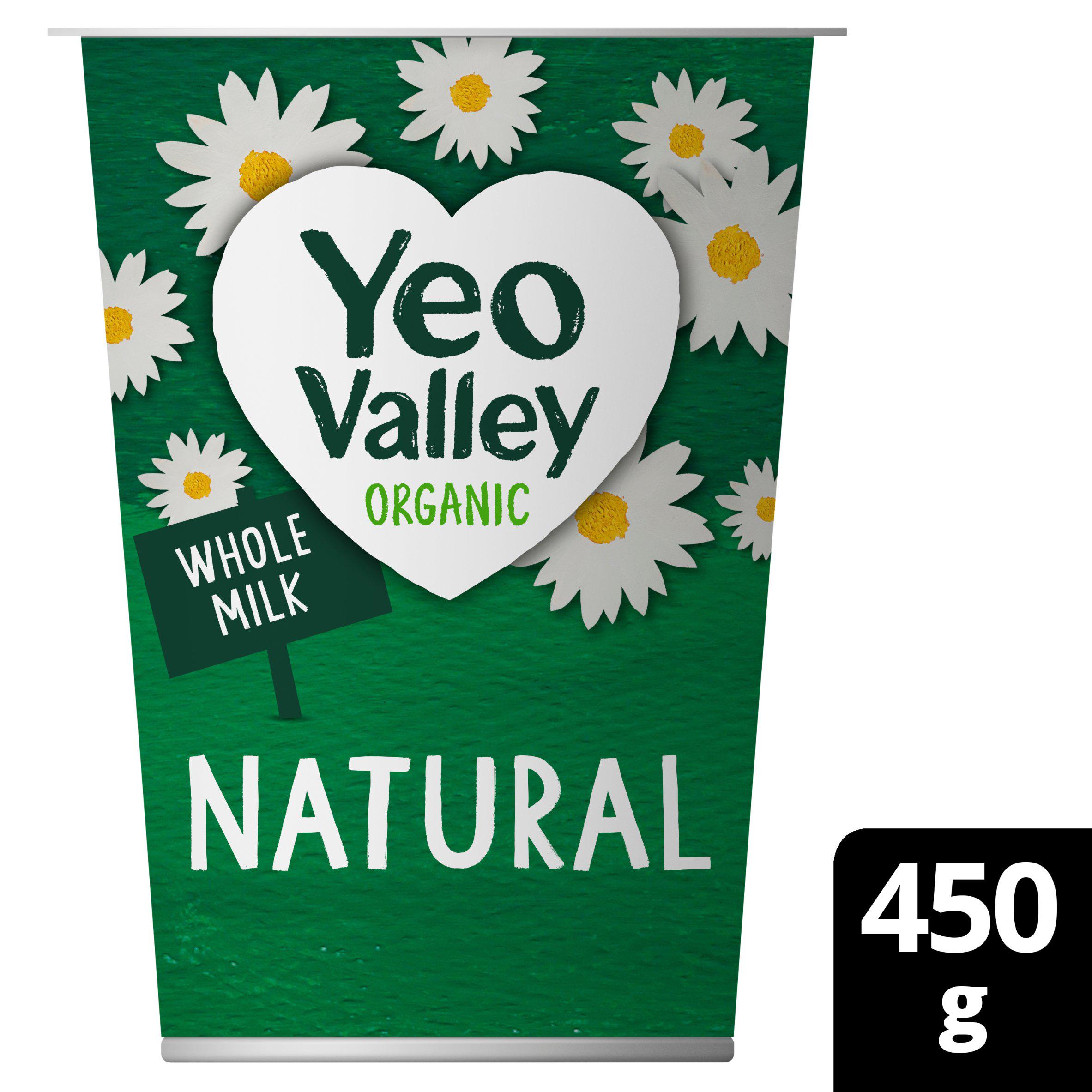 Yeo Valley Organic Natural Yogurt 450g