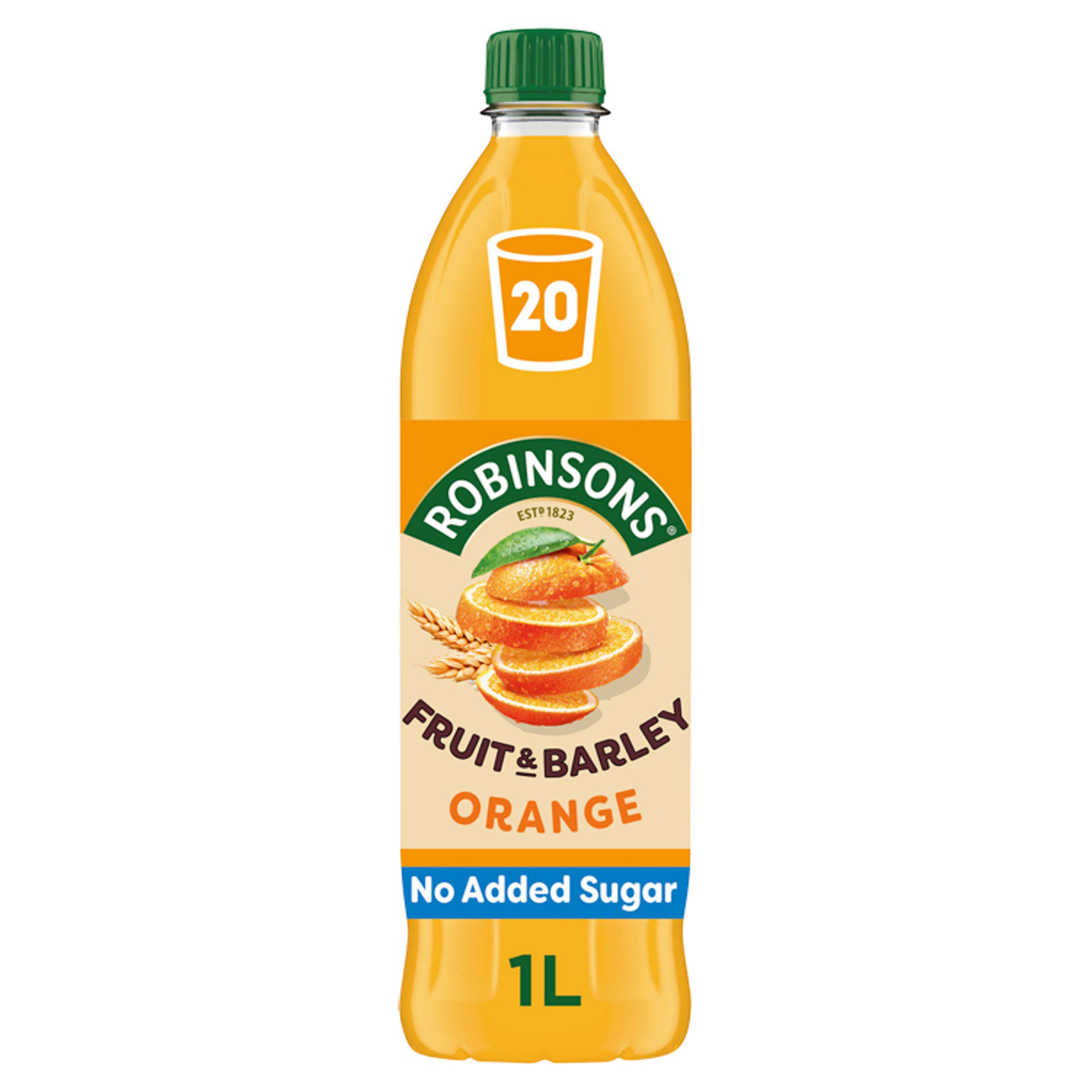 Robinsons Fruit & Barley Orange Squash