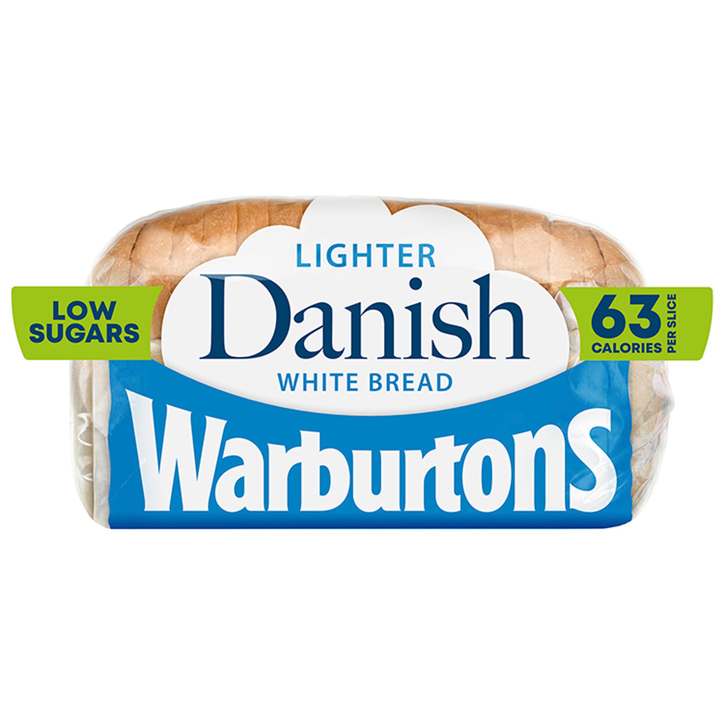 Warburtons Danish Light White Bread