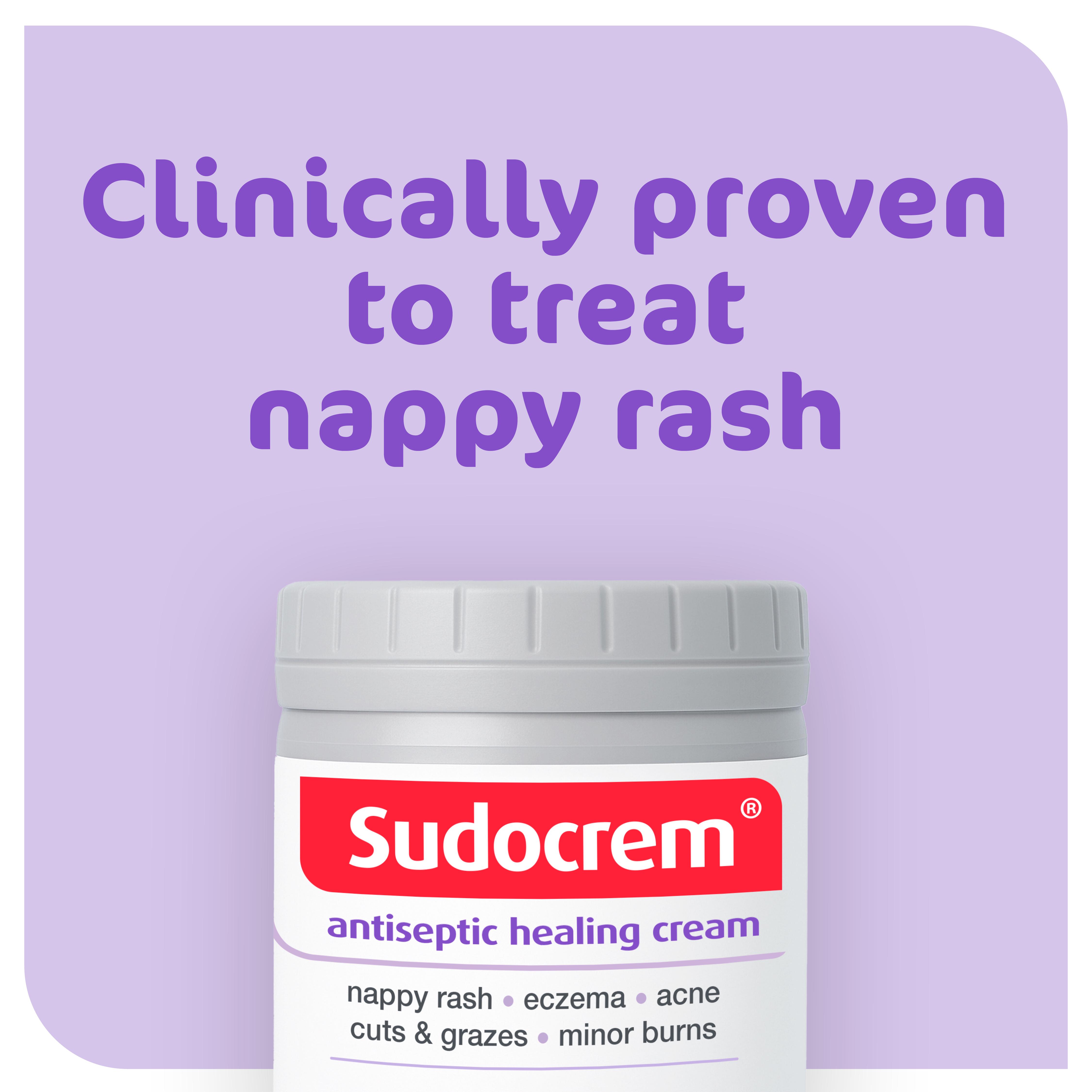 Sudocrem Antiseptic Cream Nappy Rash, Acne Spots, Eczema & First Aid 250g thumbnail 3