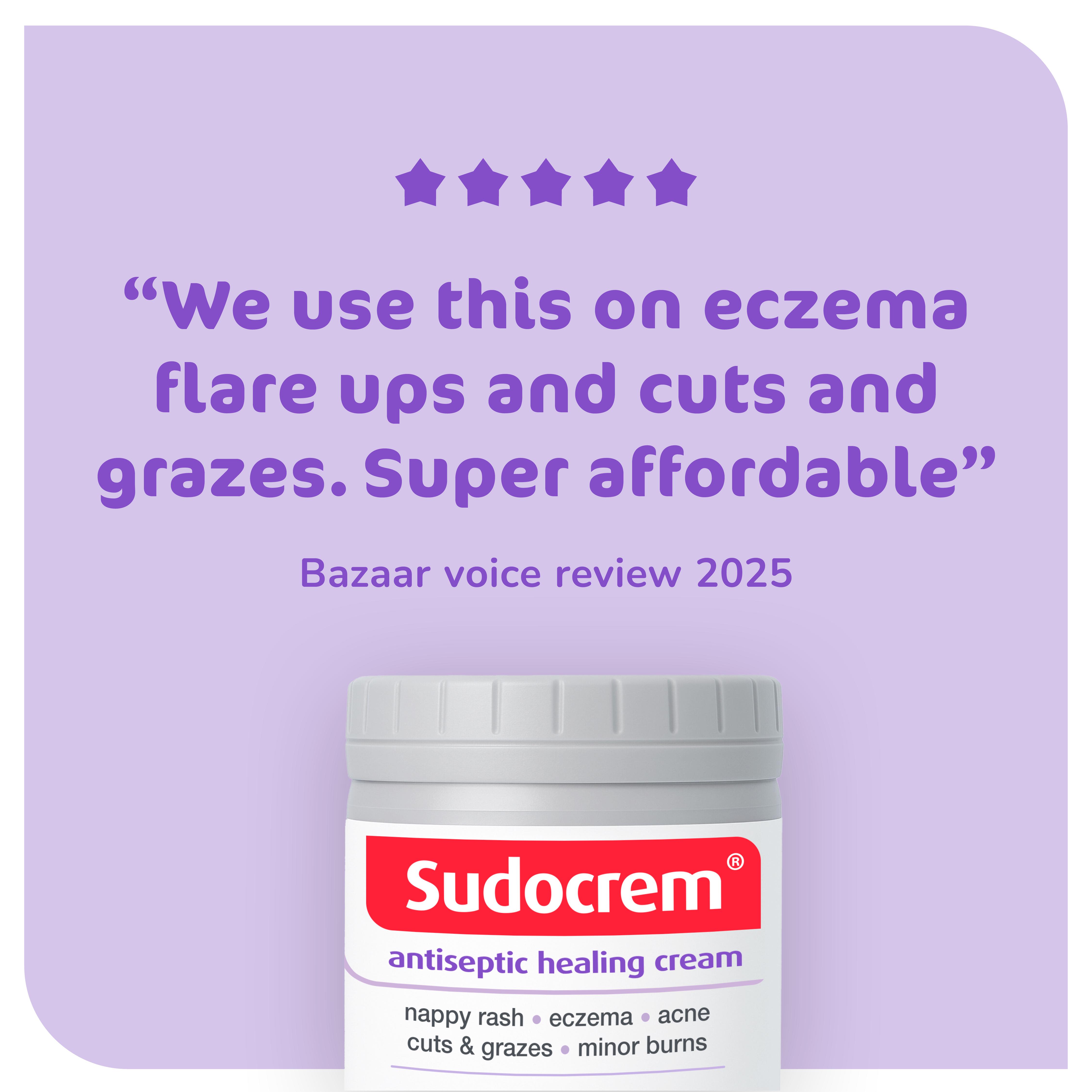 Sudocrem Antiseptic Cream Nappy Rash, Acne Spots, Eczema & First Aid 250g thumbnail 5