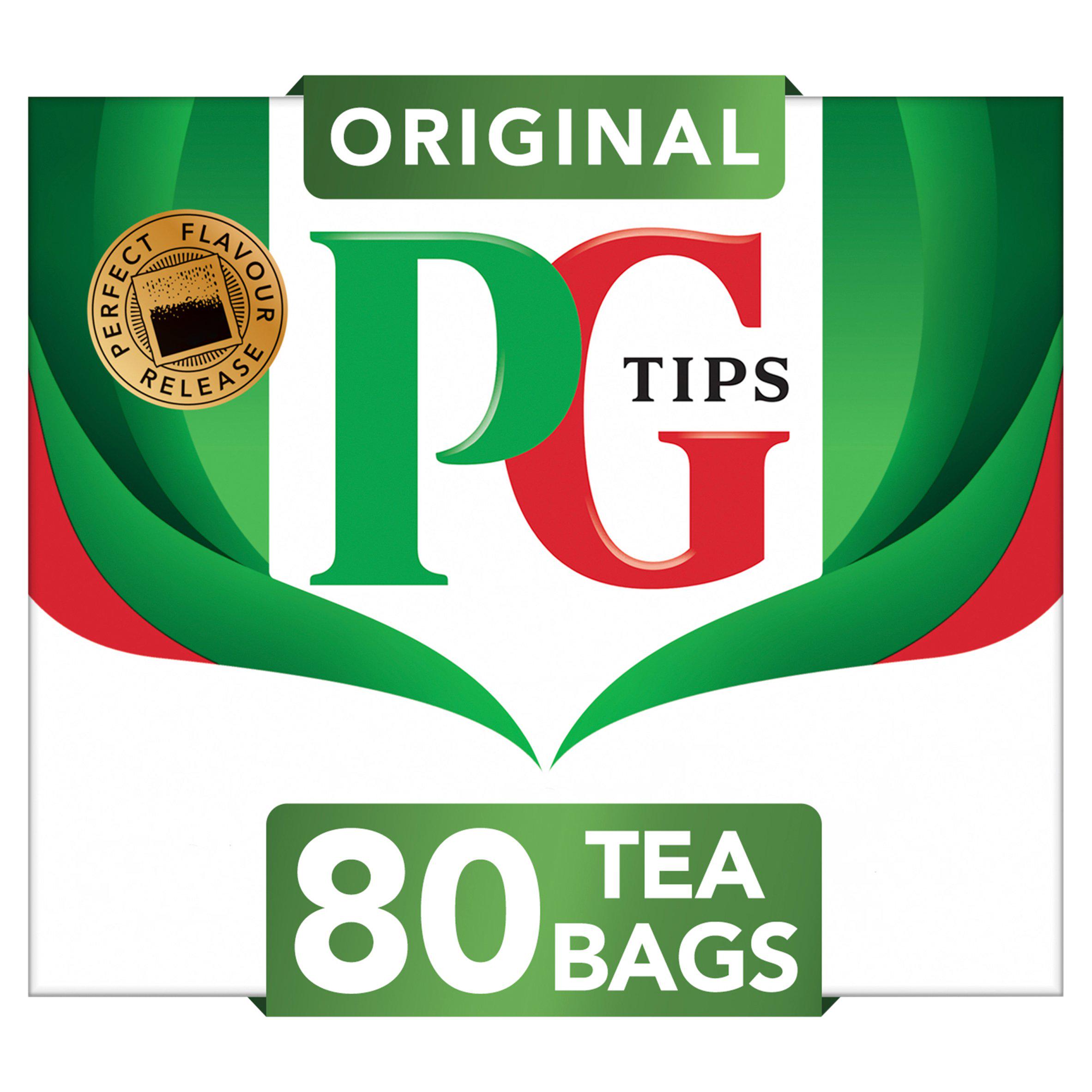 PG Tips Original Black Tea x80 Tea Bags