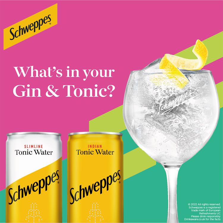 Schweppes Tonic Water 12x150ml thumbnail 3
