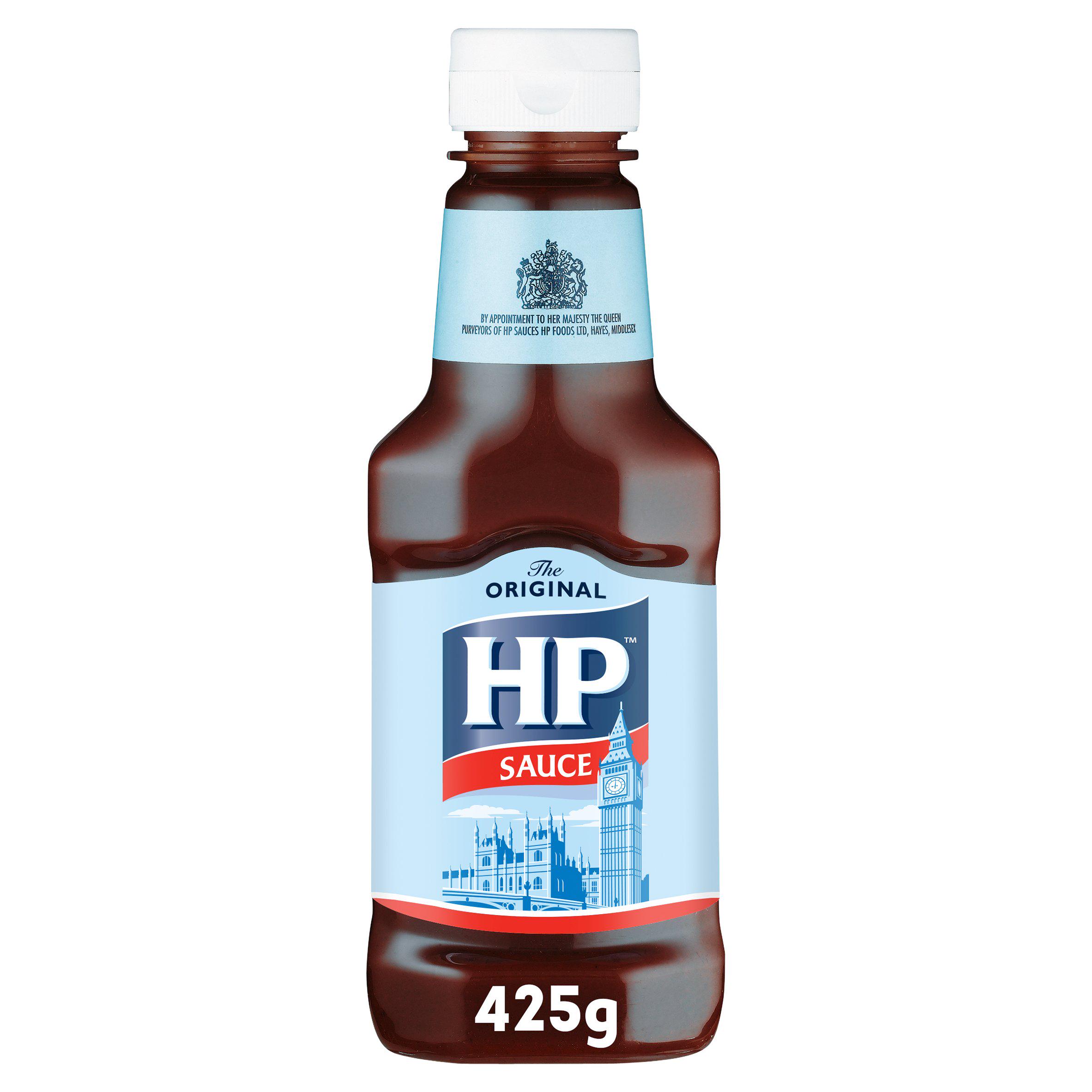 HP Squeezy 425g Brown Sauce