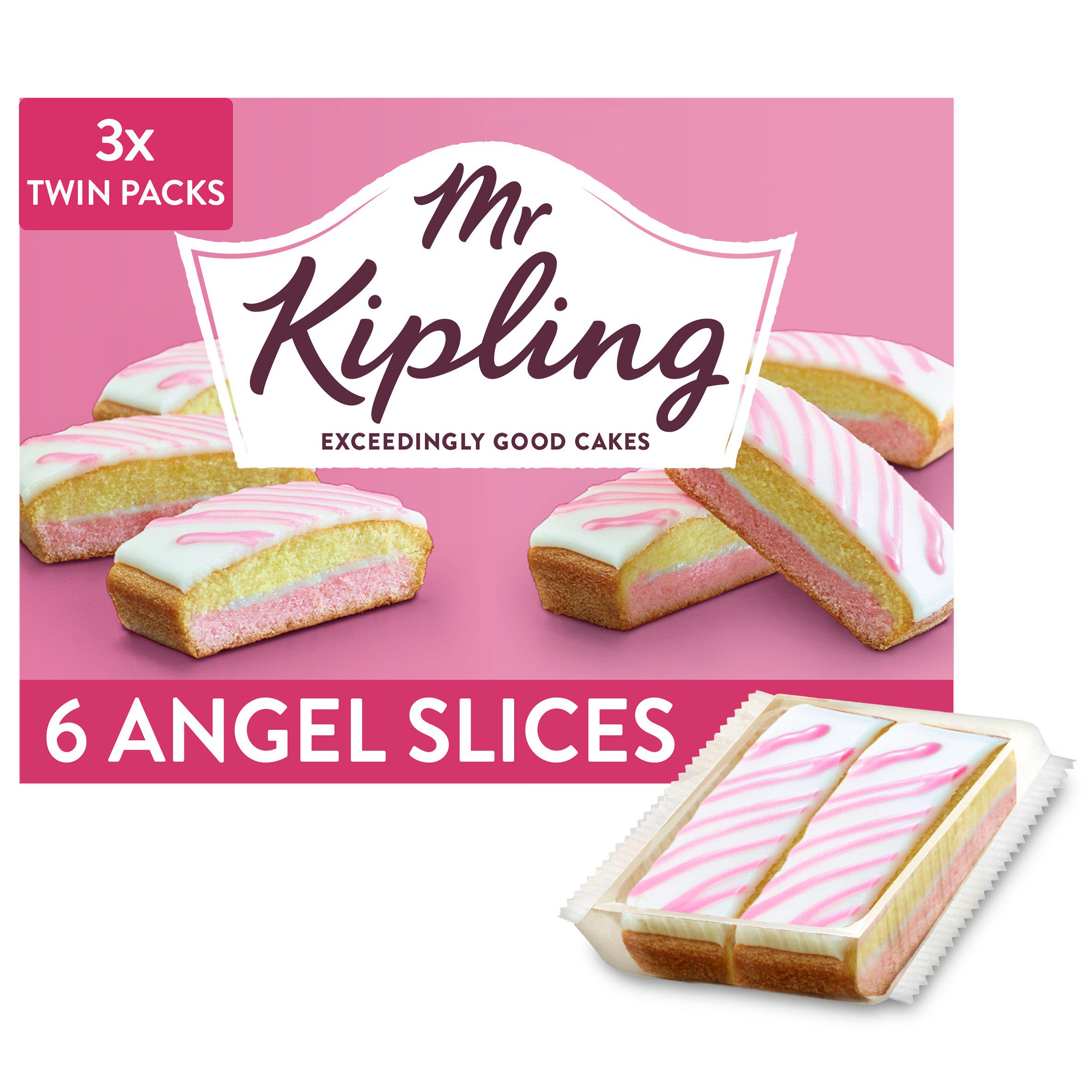 Mr Kipling Angel Slices Cakes x6