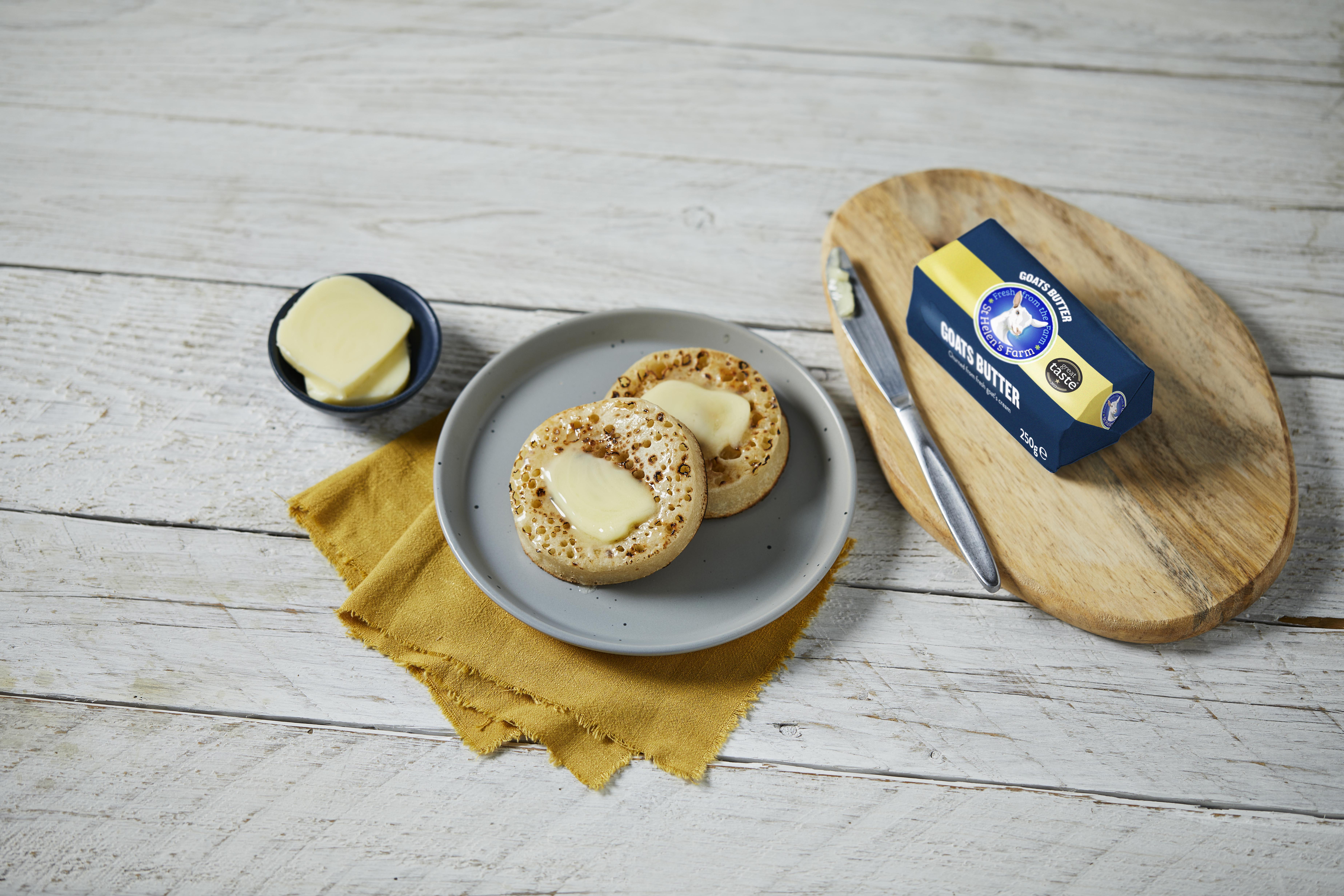 St Helen's Farm Goats Butter 250g thumbnail 2