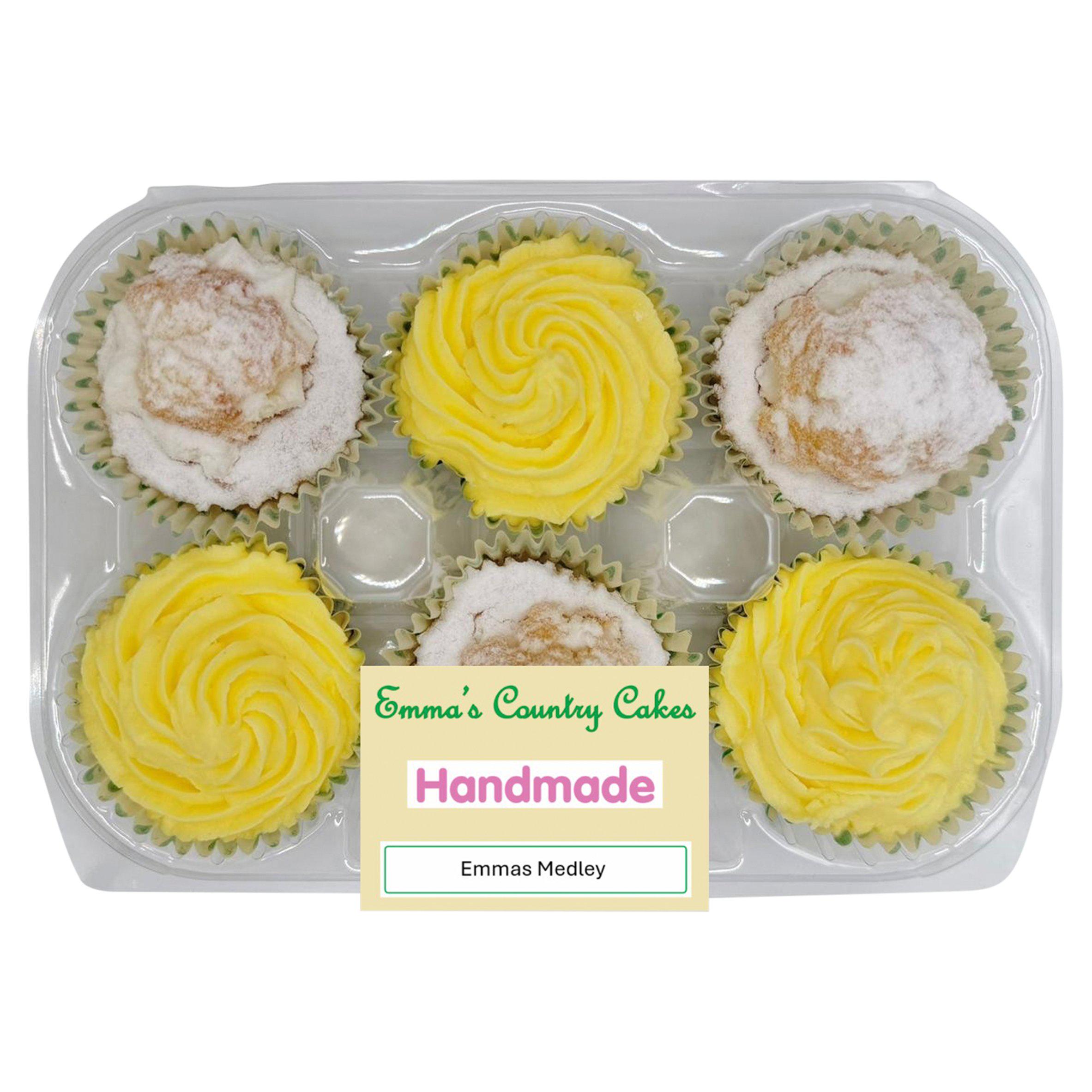 Emma's Country Cakes Medley Cupcakes x6