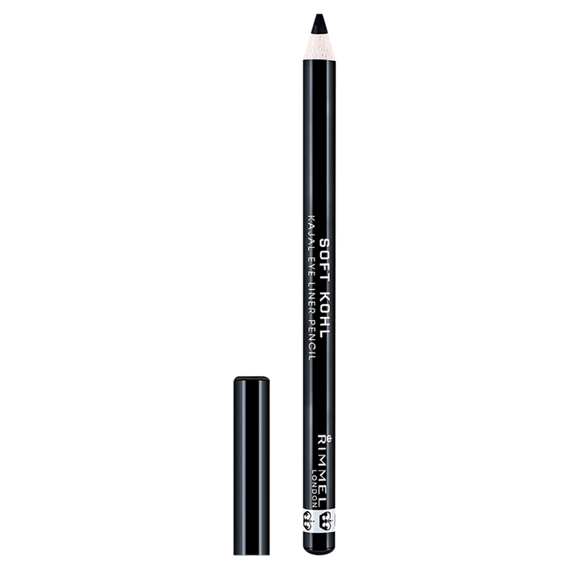 Rimmel London Soft Kohl Kajal Eye Liner Pencil 061 Jet Black 1.2g