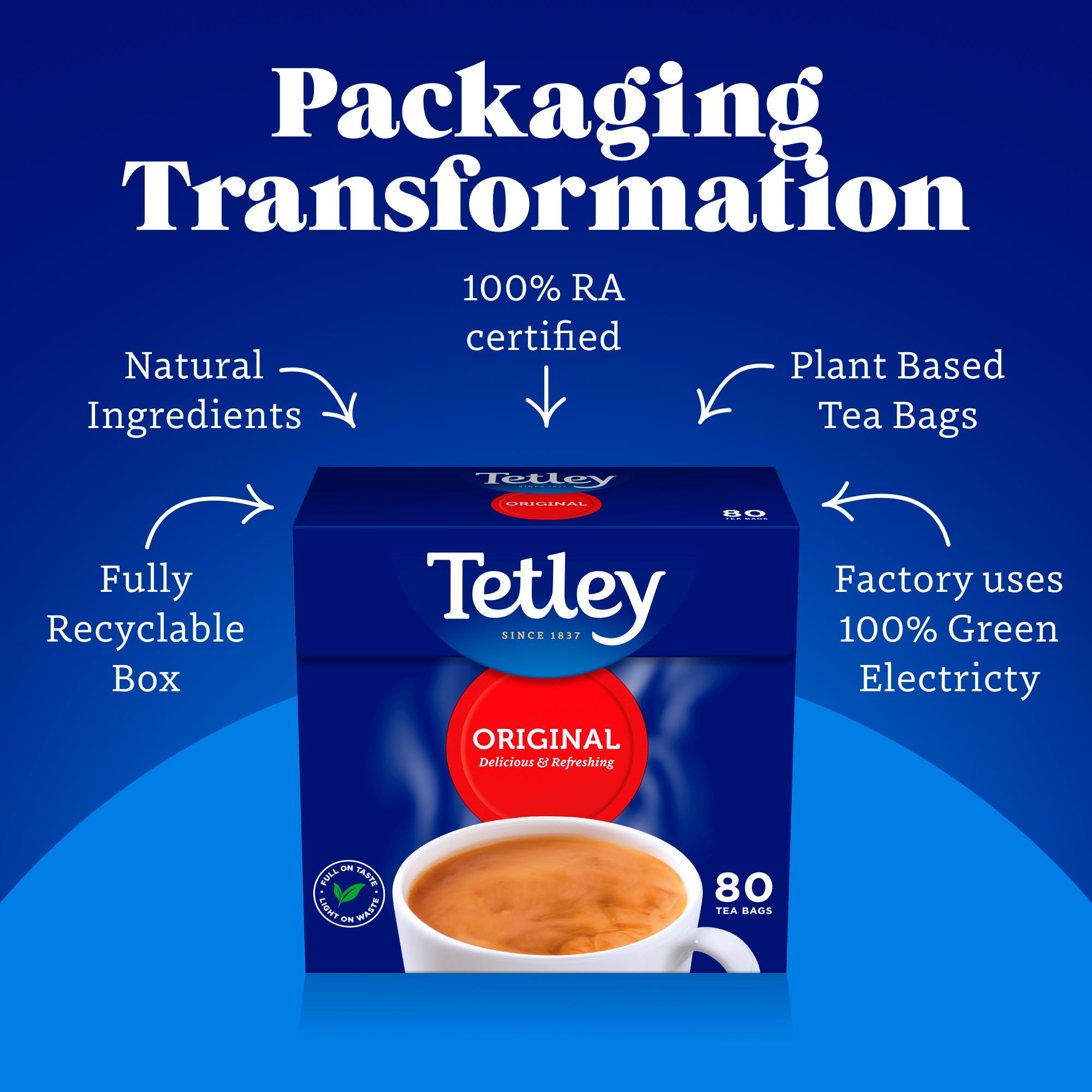 Tetley Everyday Tea Bags, Softpack x160 thumbnail 5