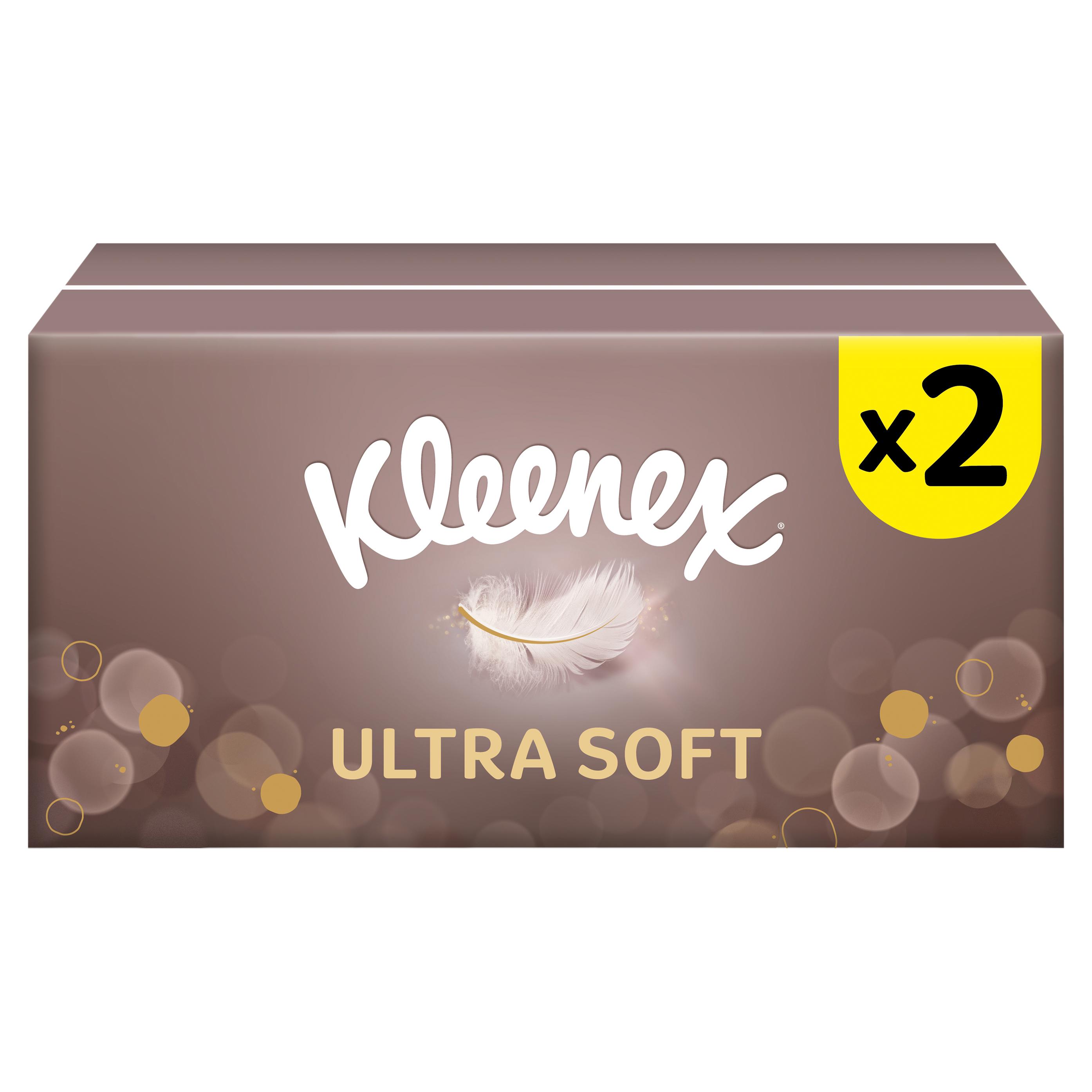 Kleenex Ultra Soft Tissues 2x64 Sheets thumbnail 6