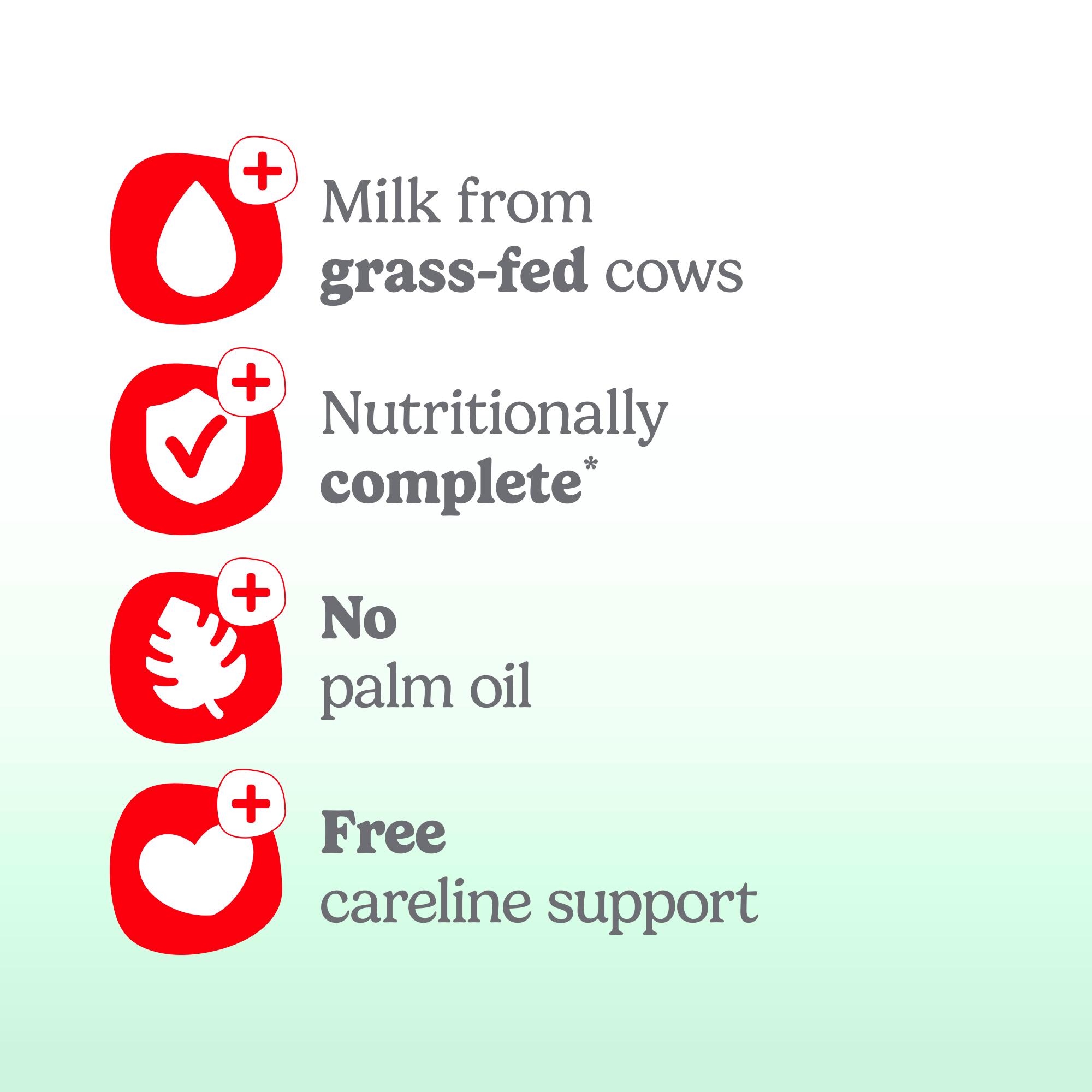 Cow & Gate 1 First Infant Baby Milk Formula Liquid From Birth Ready To Feed 200ml thumbnail 3