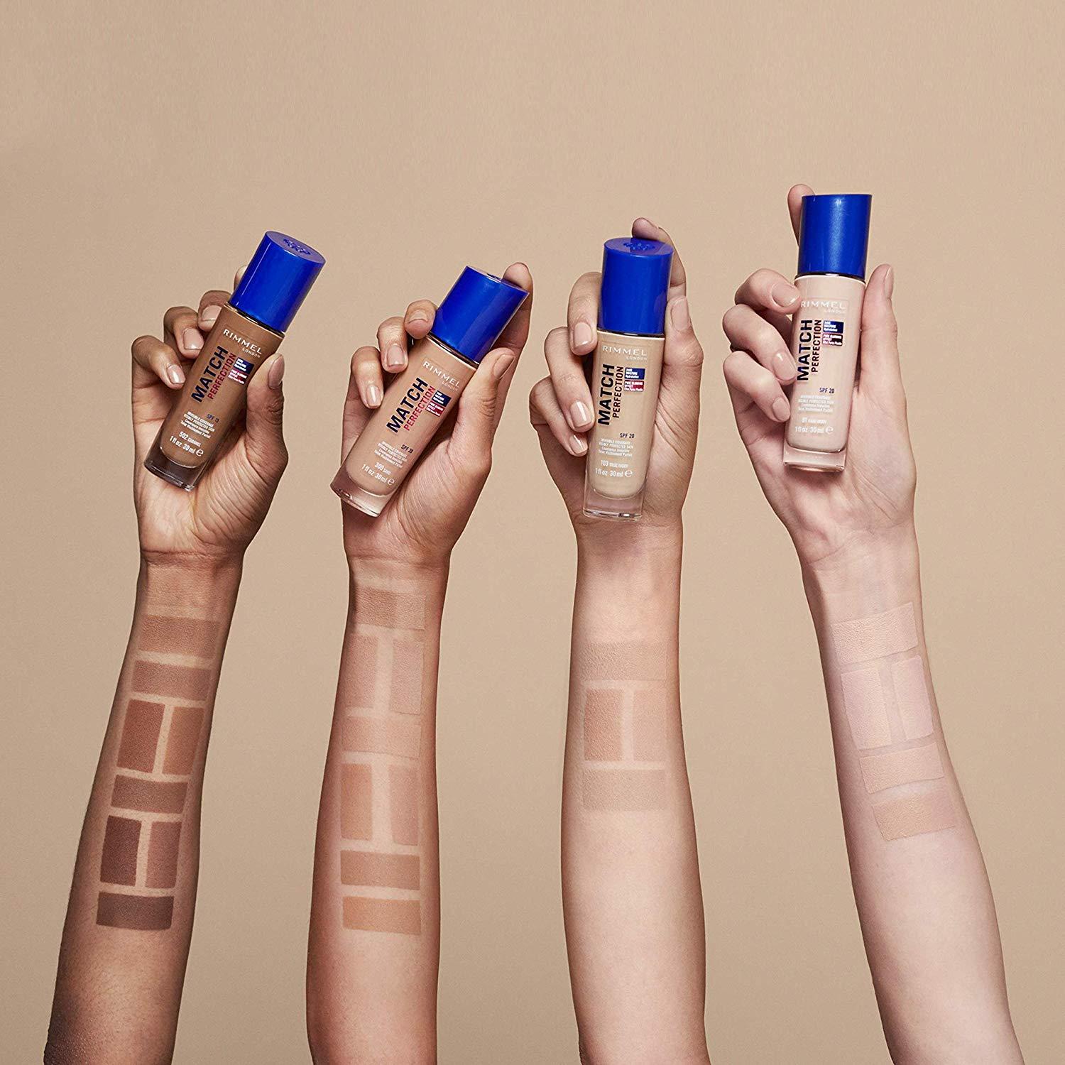 Rimmel Match Perfect Foundation Soft Beige thumbnail 2
