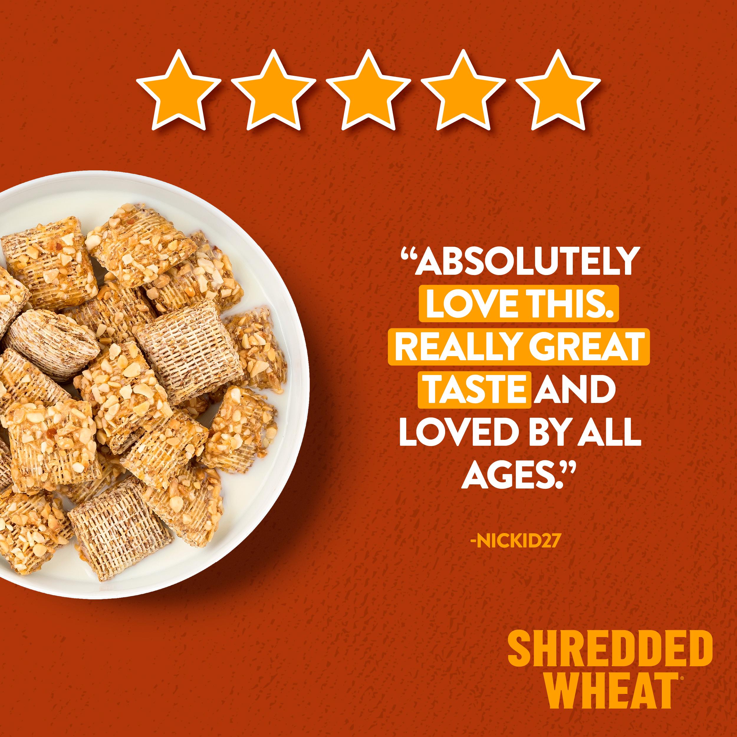 Nestle Shredded Wheat Bitesize Honey & Nut Cereal 500g thumbnail 4
