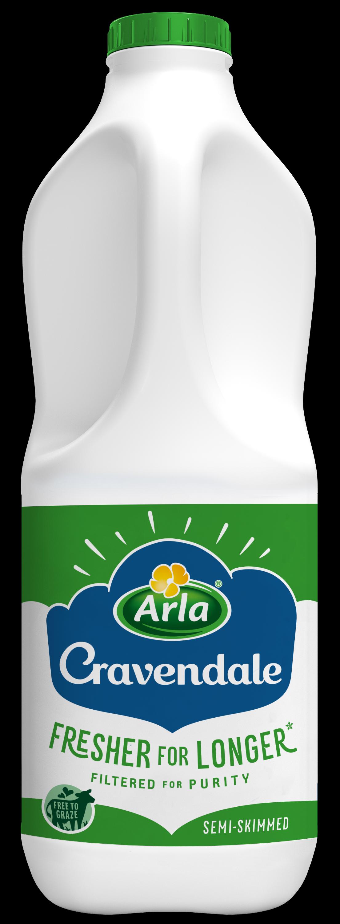 Cravendale Filtered Fresh Semi Skimmed Milk 2L Fresher for Longer thumbnail 2