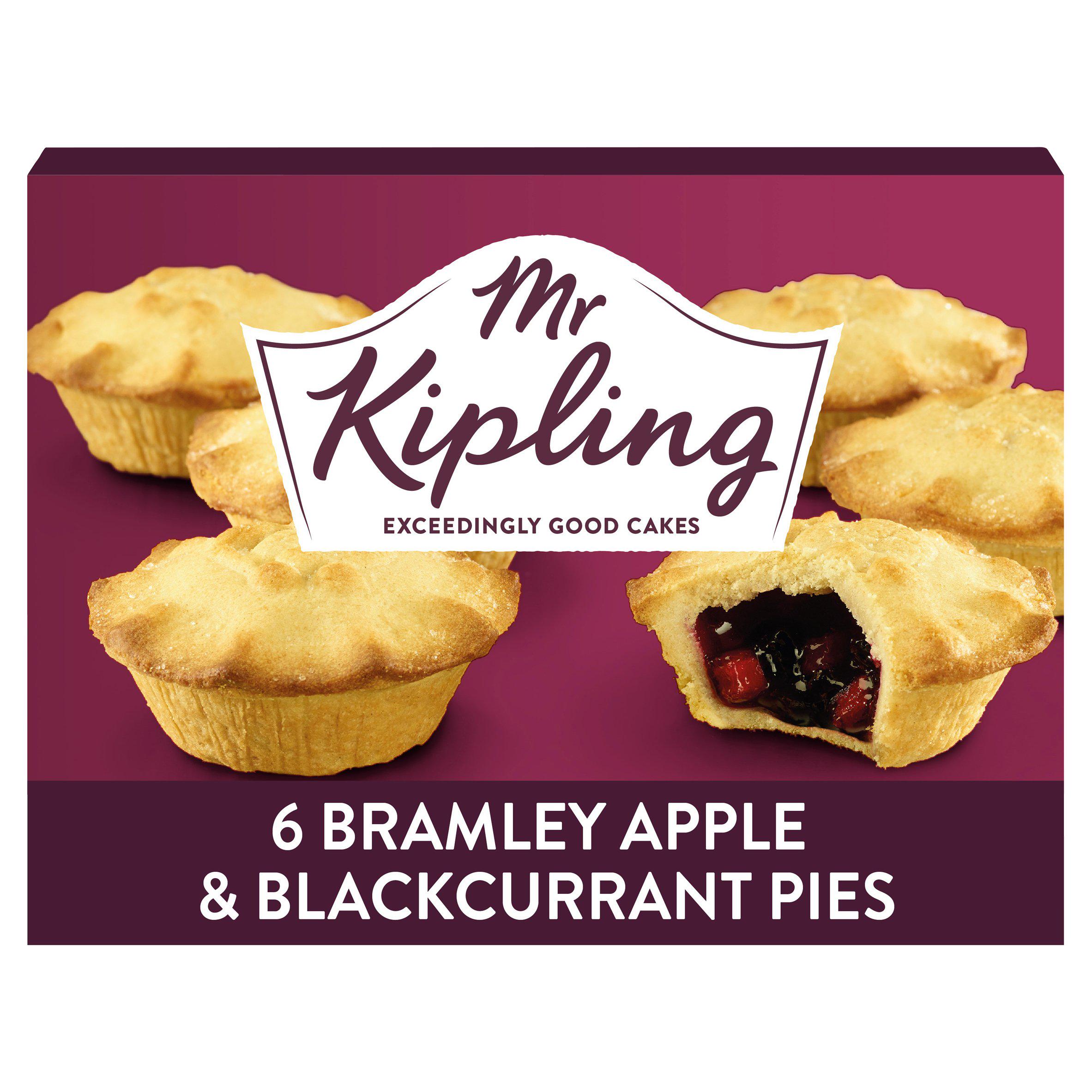 Mr Kipling Apple & Blackcurrant Pies