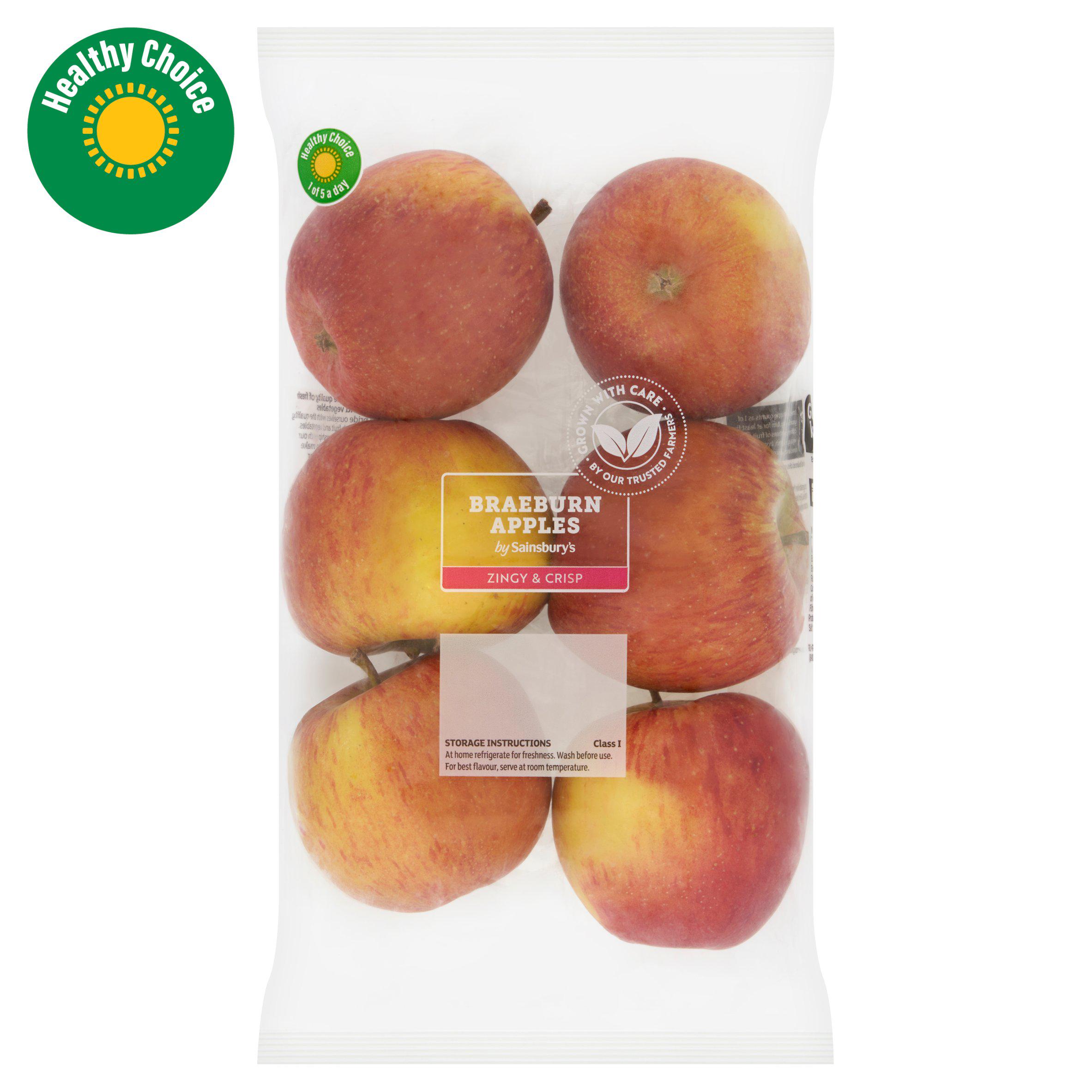 Sainsbury's Braeburn Apples x6