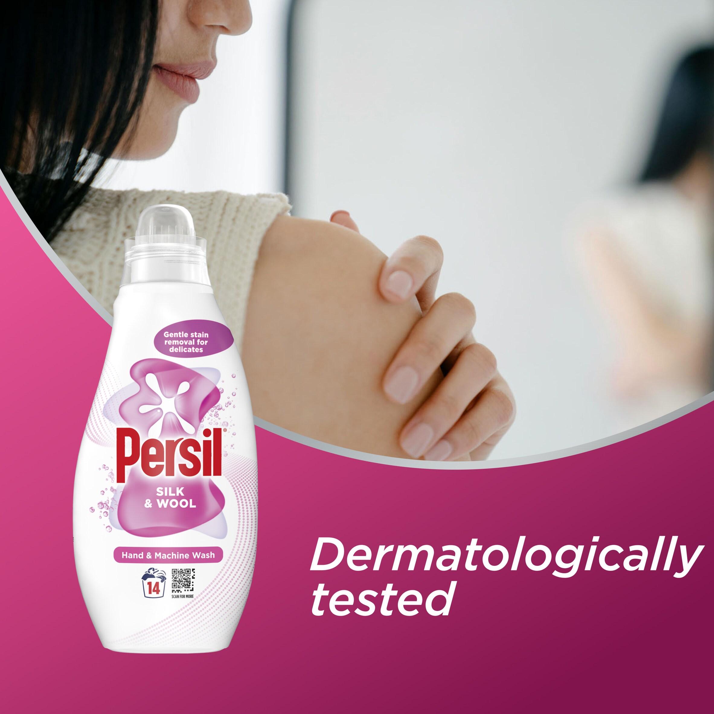 Persil Silk & Wool Delicate Washing Liquid Laundry Detergent 14 Washes 700ml thumbnail 3