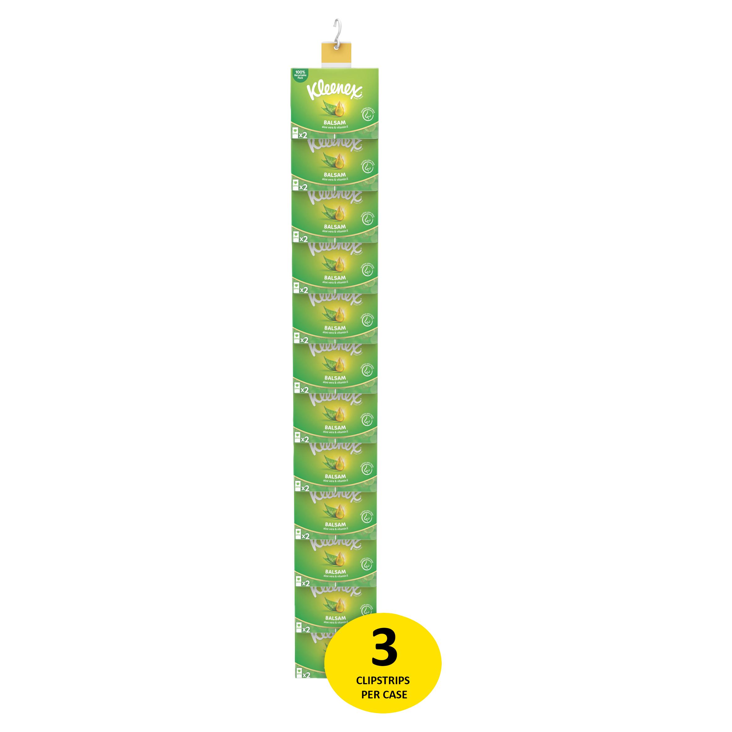 Kleenex Balsam Pocket Pack 2x9 Sheets thumbnail 3