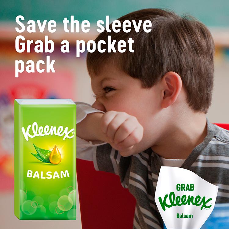 Kleenex Balsam Pocket Pack 2x9 Sheets thumbnail 6