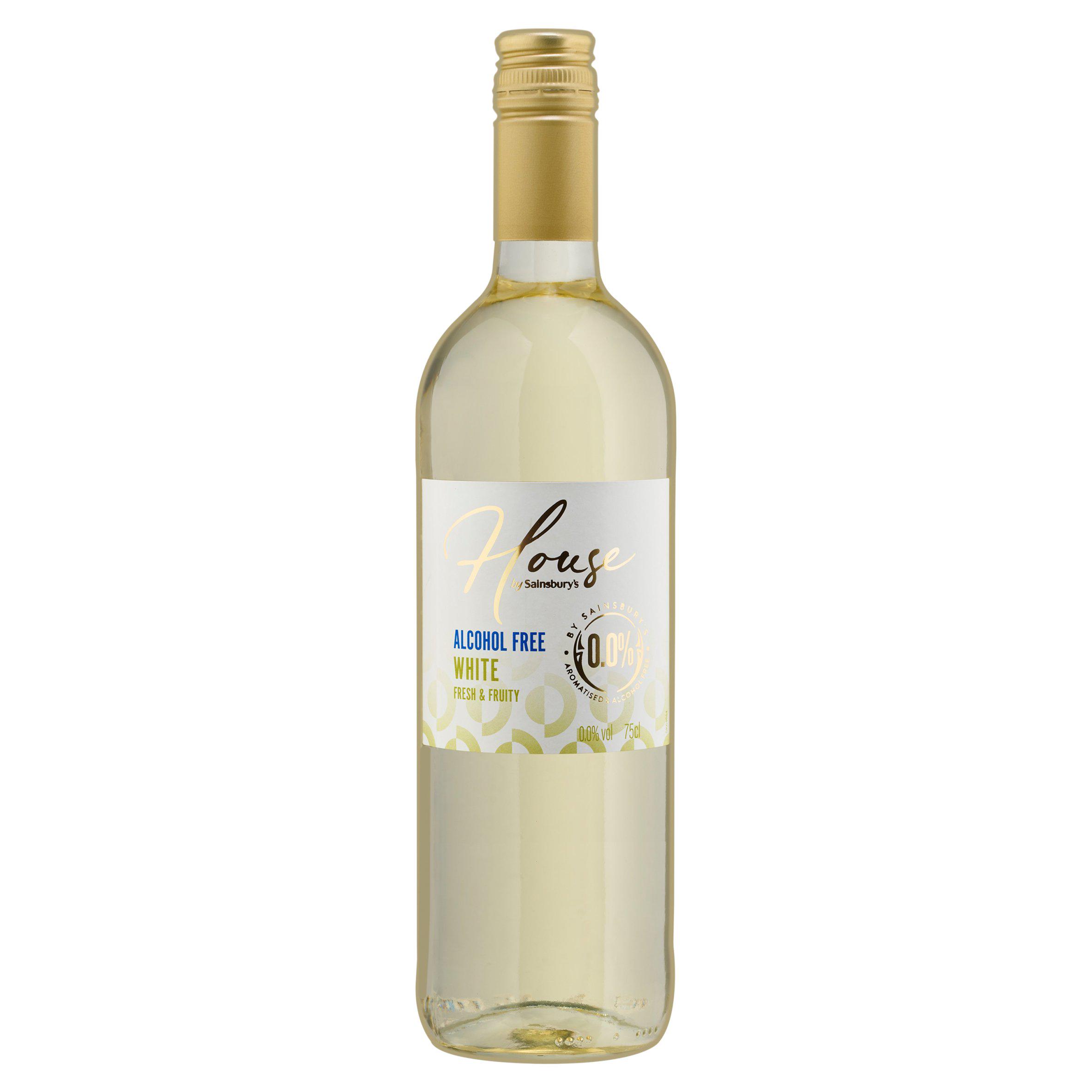 Sainsbury's 0.0% Alcohol Free White Wine Based Drink 75cl