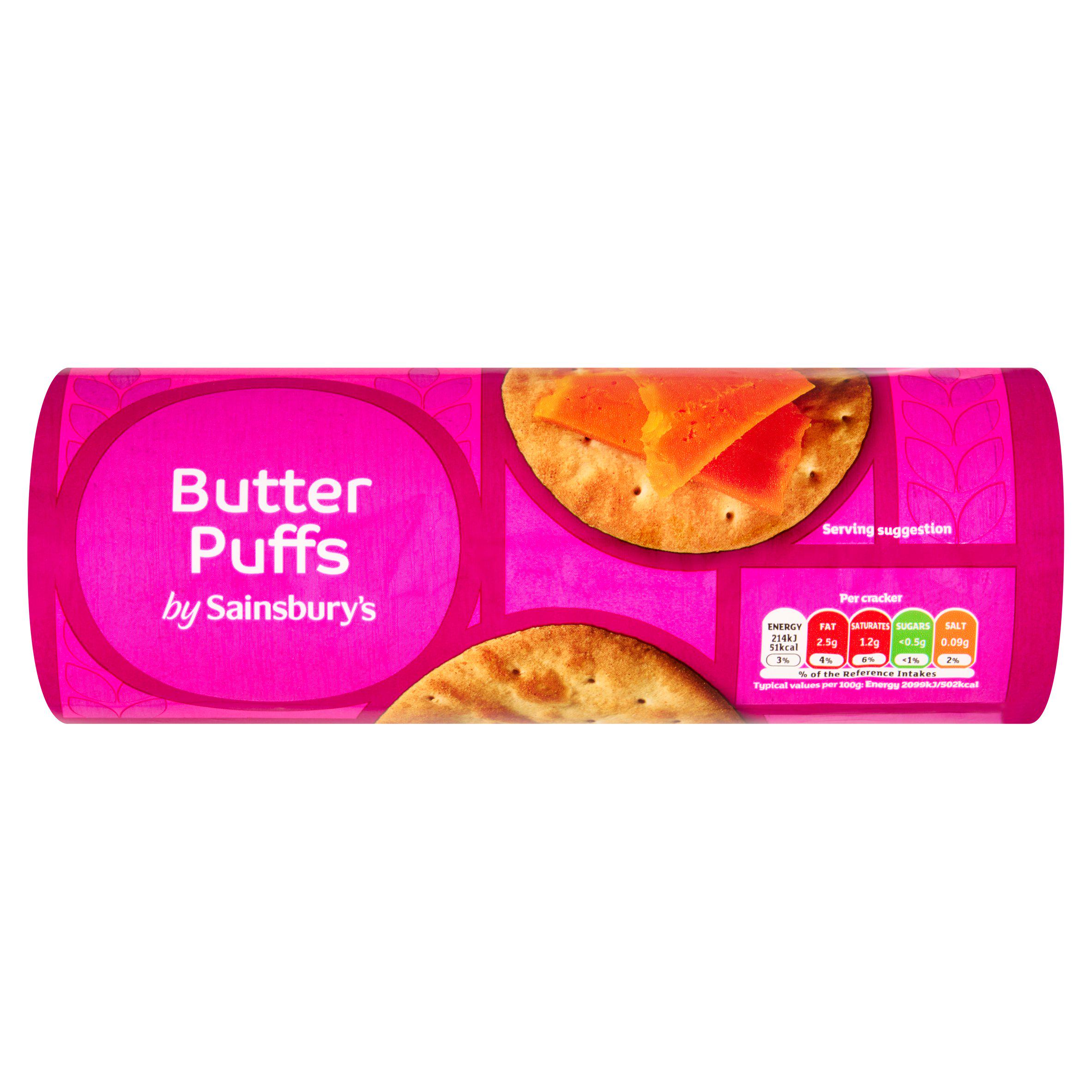 Sainsbury's Butter Puffs Biscuits 200g