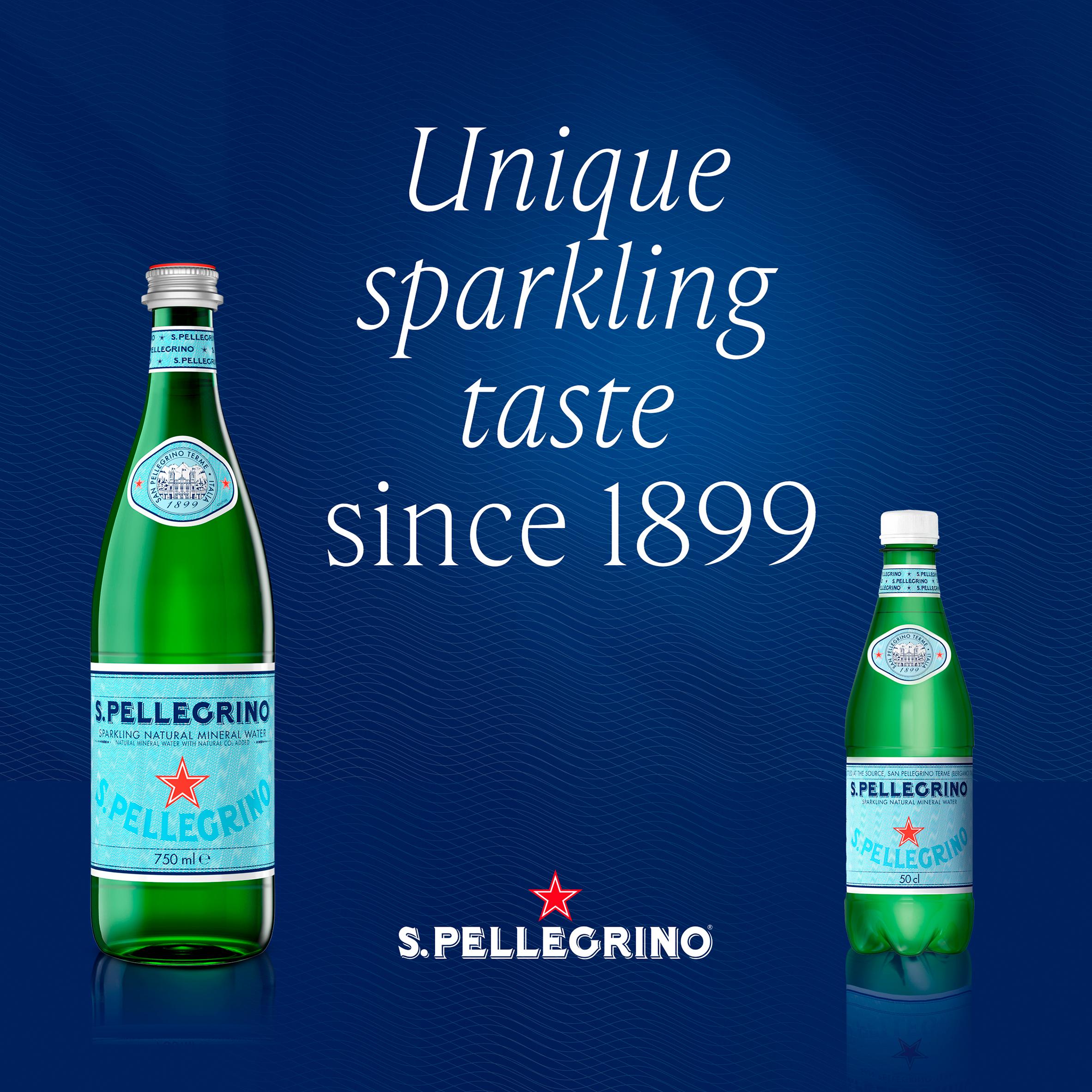 San Pellegrino Sparkling Natural Mineral Water 6x1L thumbnail 2
