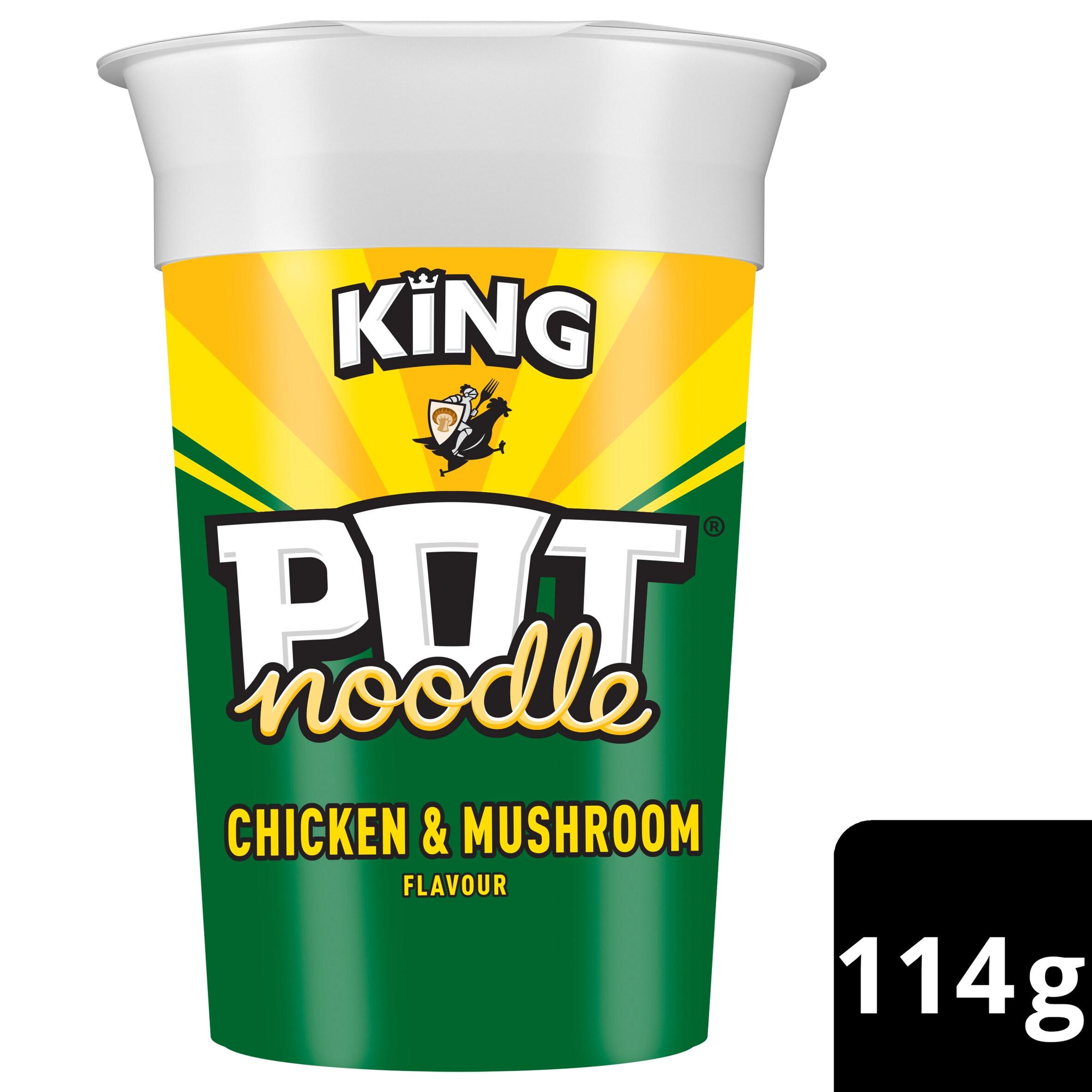 Pot Noodle King Pot Chicken & Mushroom 114g thumbnail 2