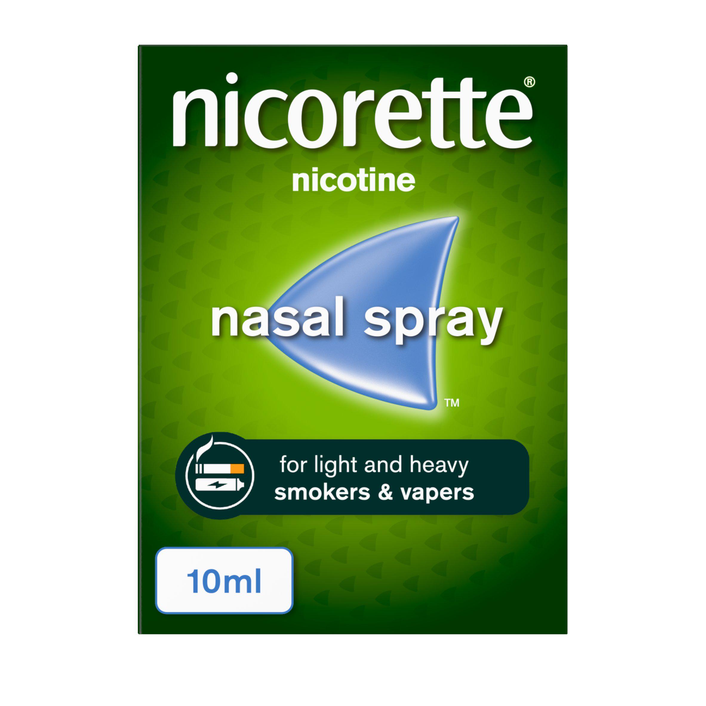 Nicorette Nasal Spray Quit Smoking Aid 10ml