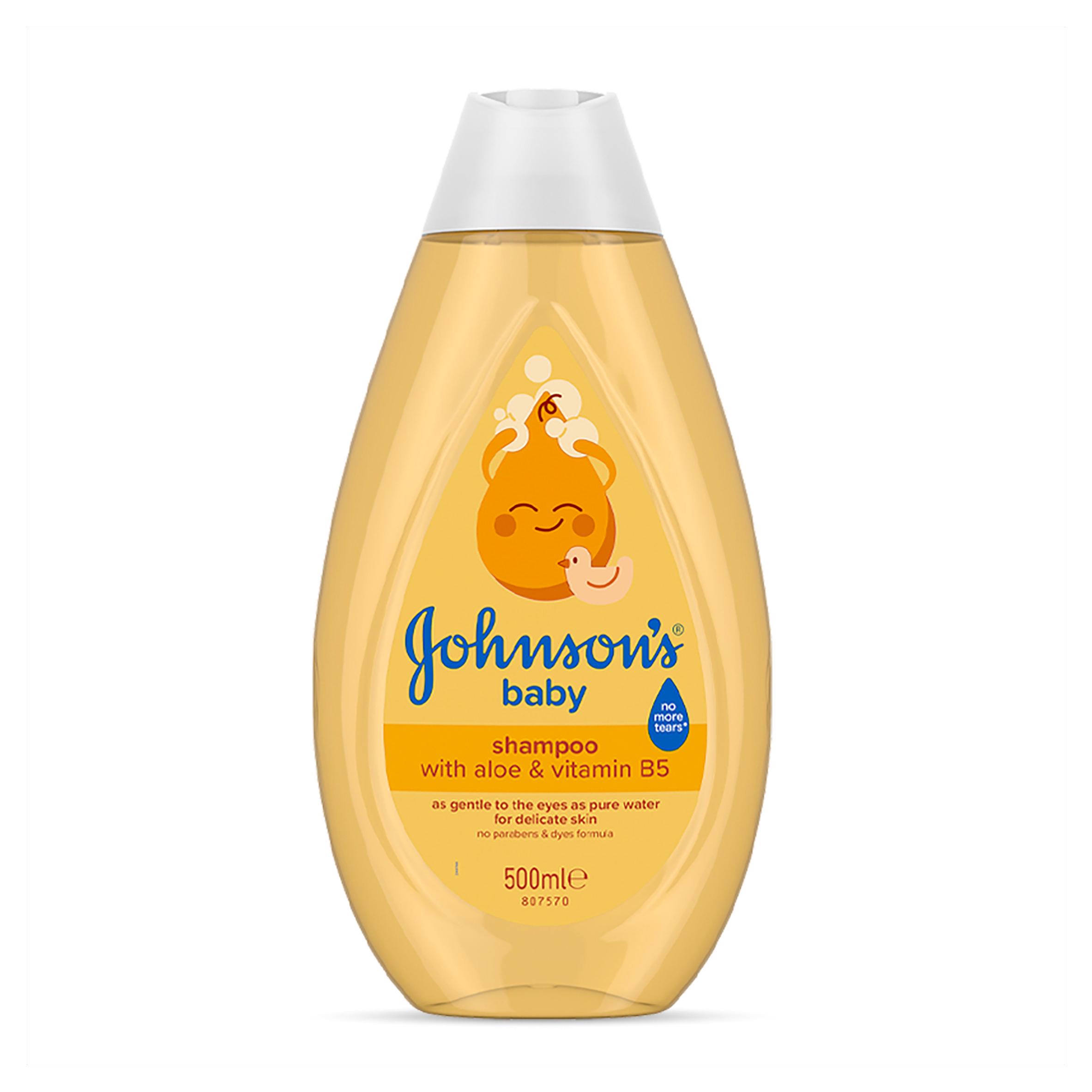 Johnson's Baby Shampoo Without Dyes Sulphates & Soap 300ml thumbnail 3