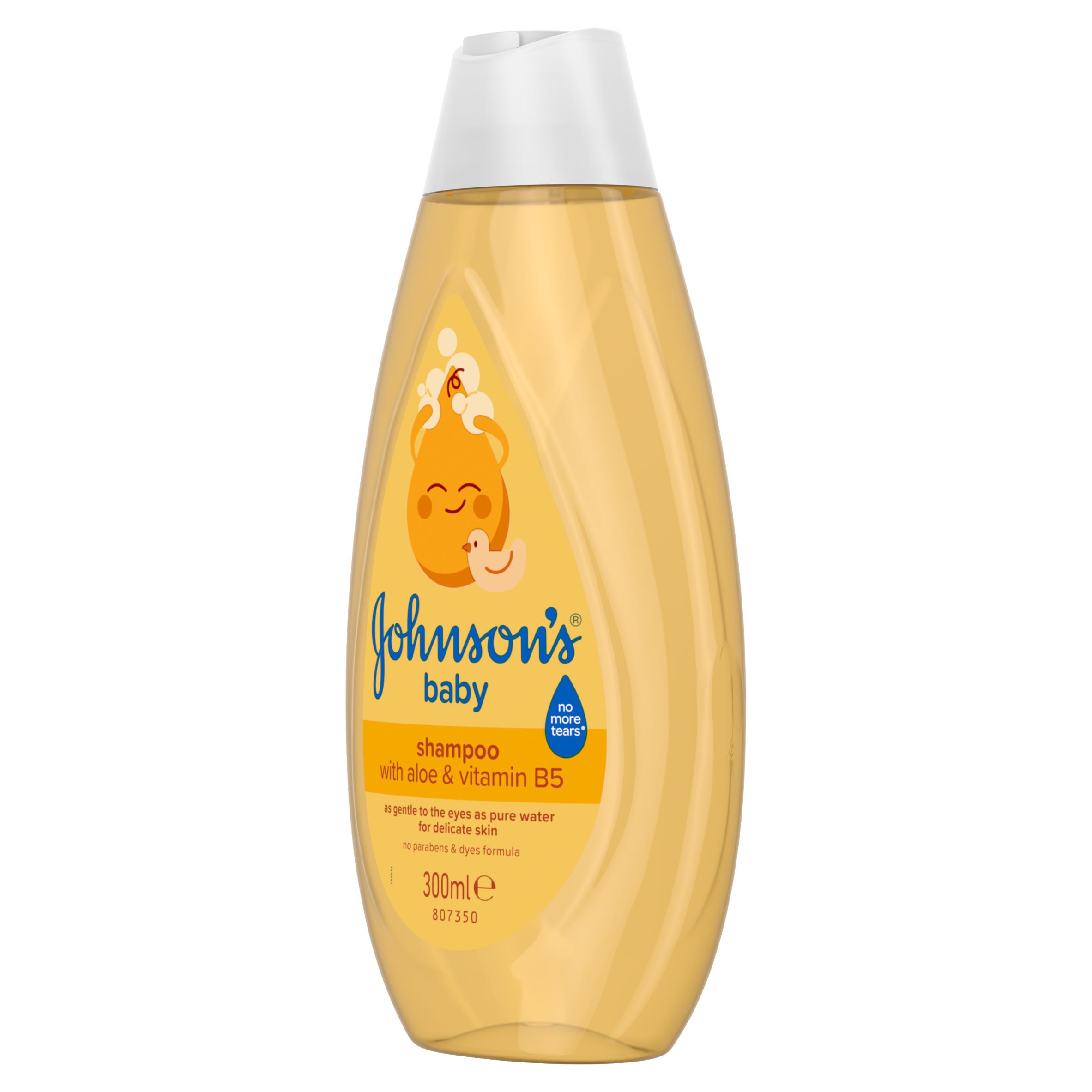 Johnson's Baby Shampoo Without Dyes Sulphates & Soap 300ml thumbnail 6