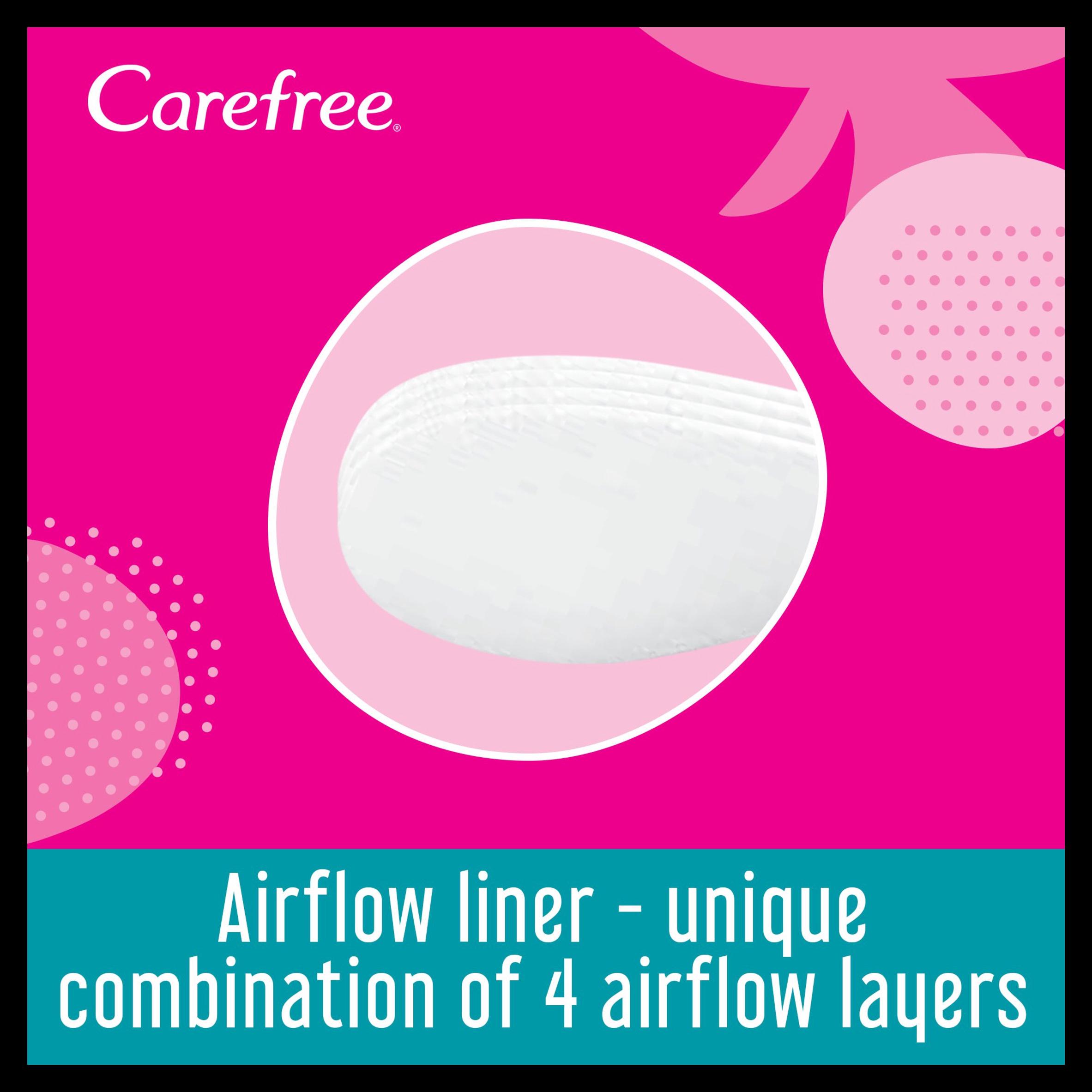 Carefree Normal with Cotton Extract Panty Liners x20 thumbnail 4