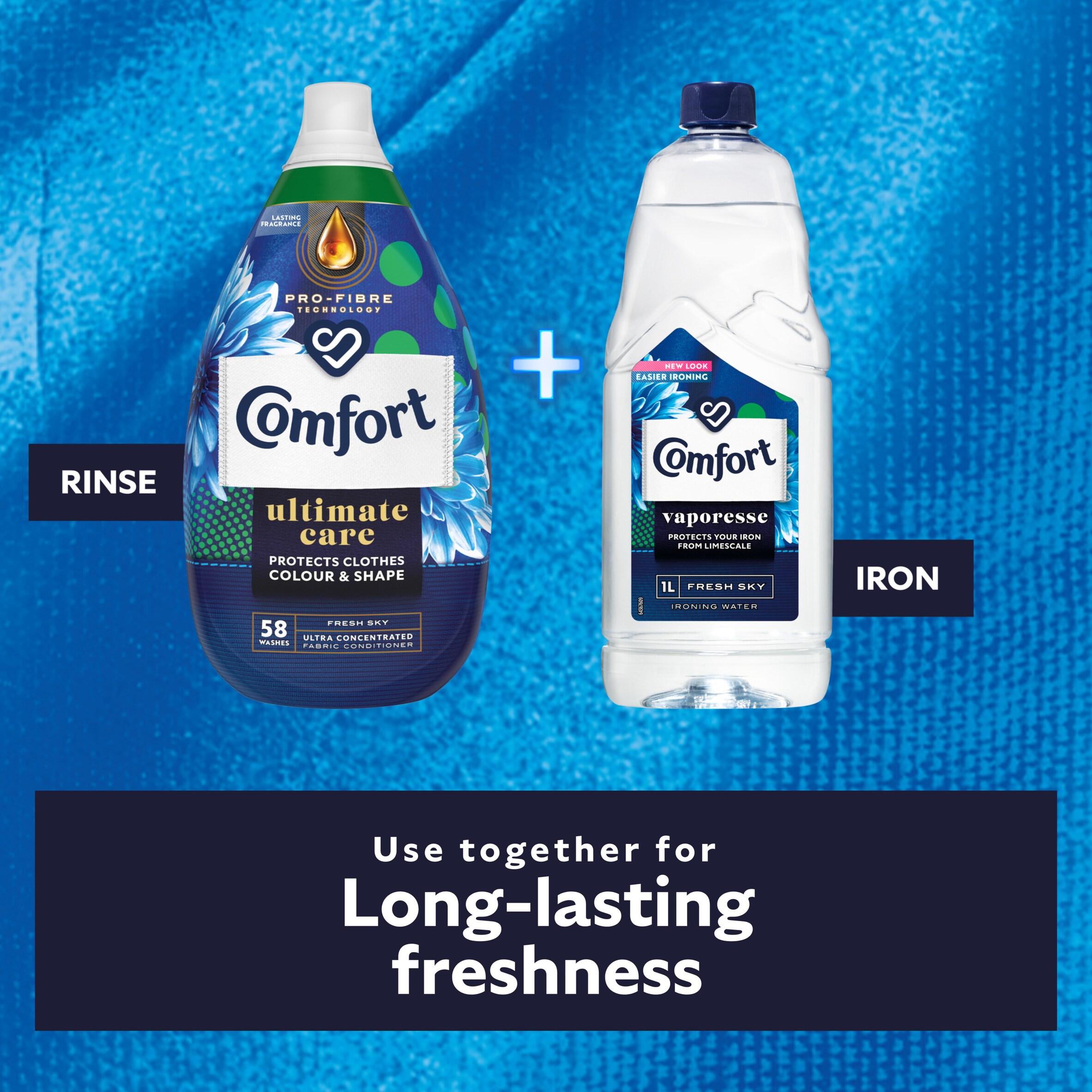 Comfort Intense Vaporesse Fresh Sky Ironing Water 1L thumbnail 5