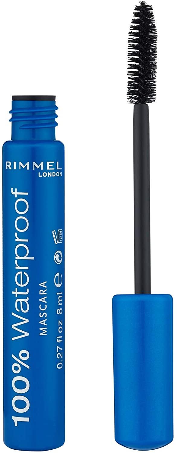 Rimmel 100% Waterproof Mascara Black thumbnail 2