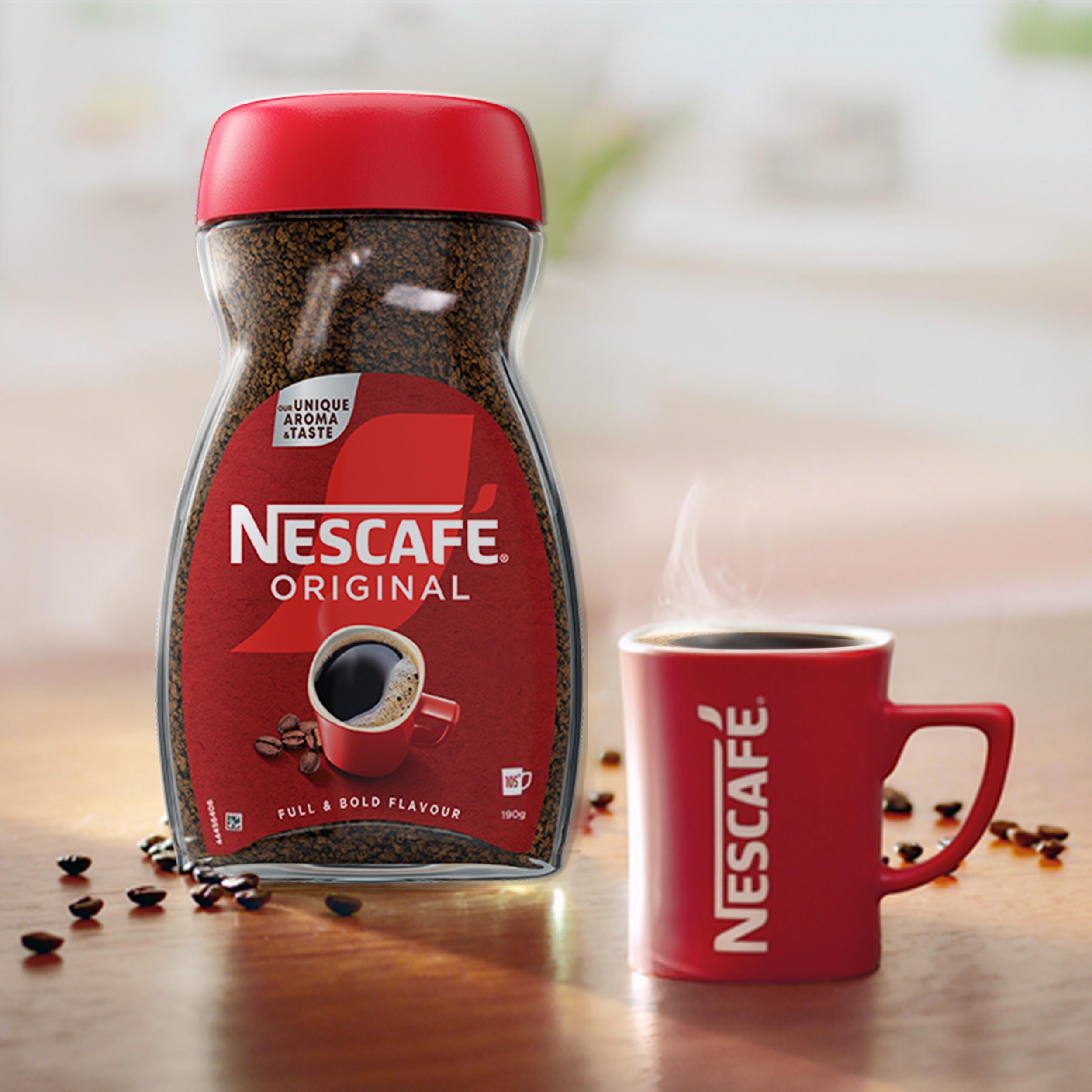 Nescafé Original Instant Coffee 190g thumbnail 4