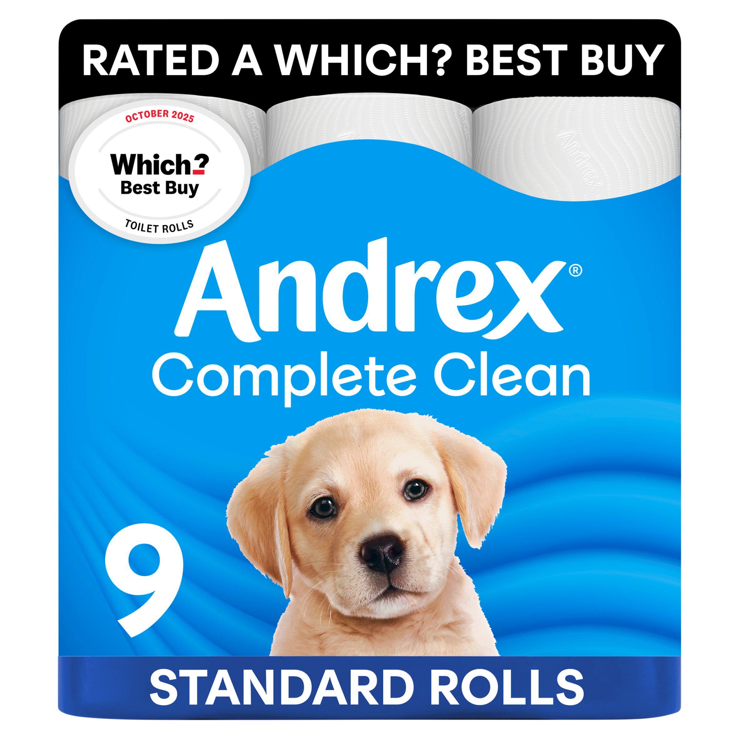 Andrex Complete Clean Toilet Roll