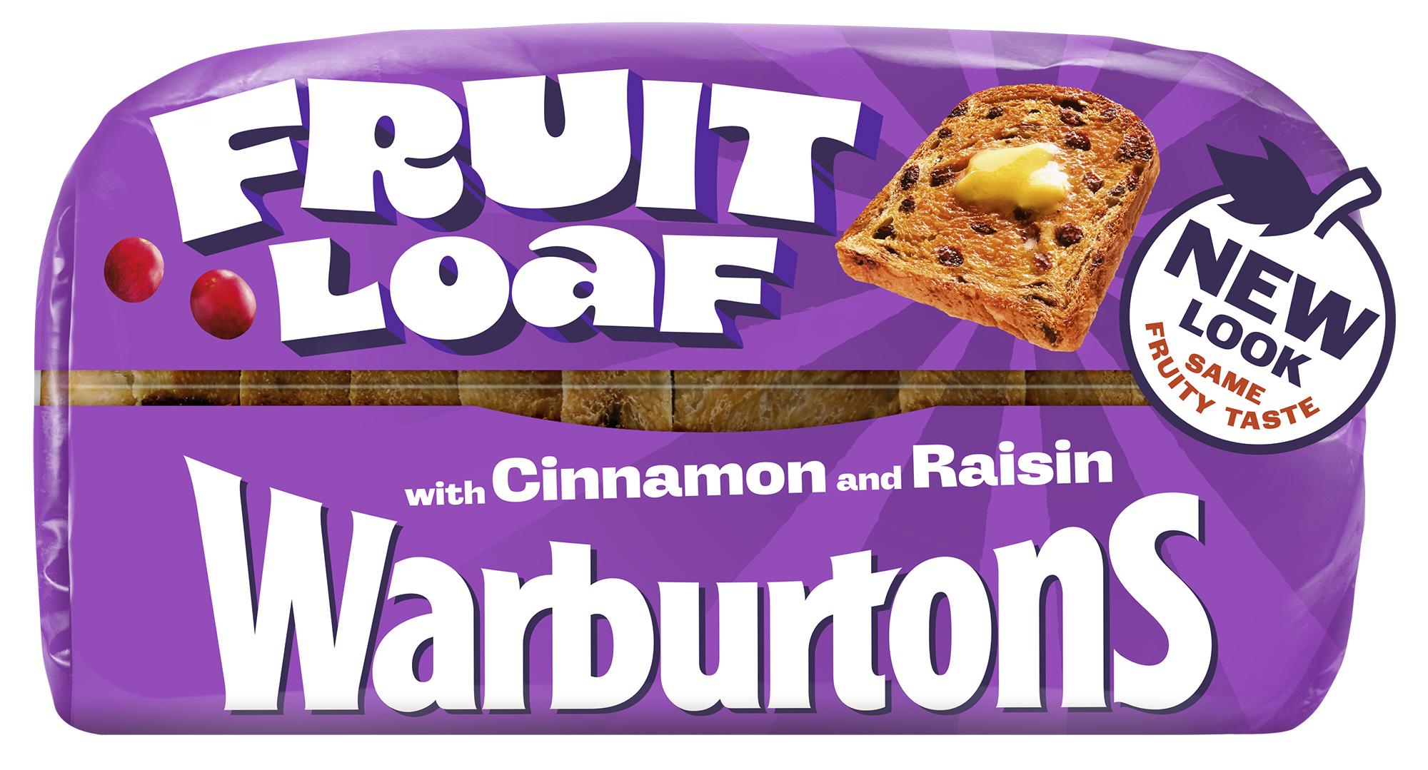 Warburtons Cinnamon & Raisin Fruit Loaf 400g thumbnail 3