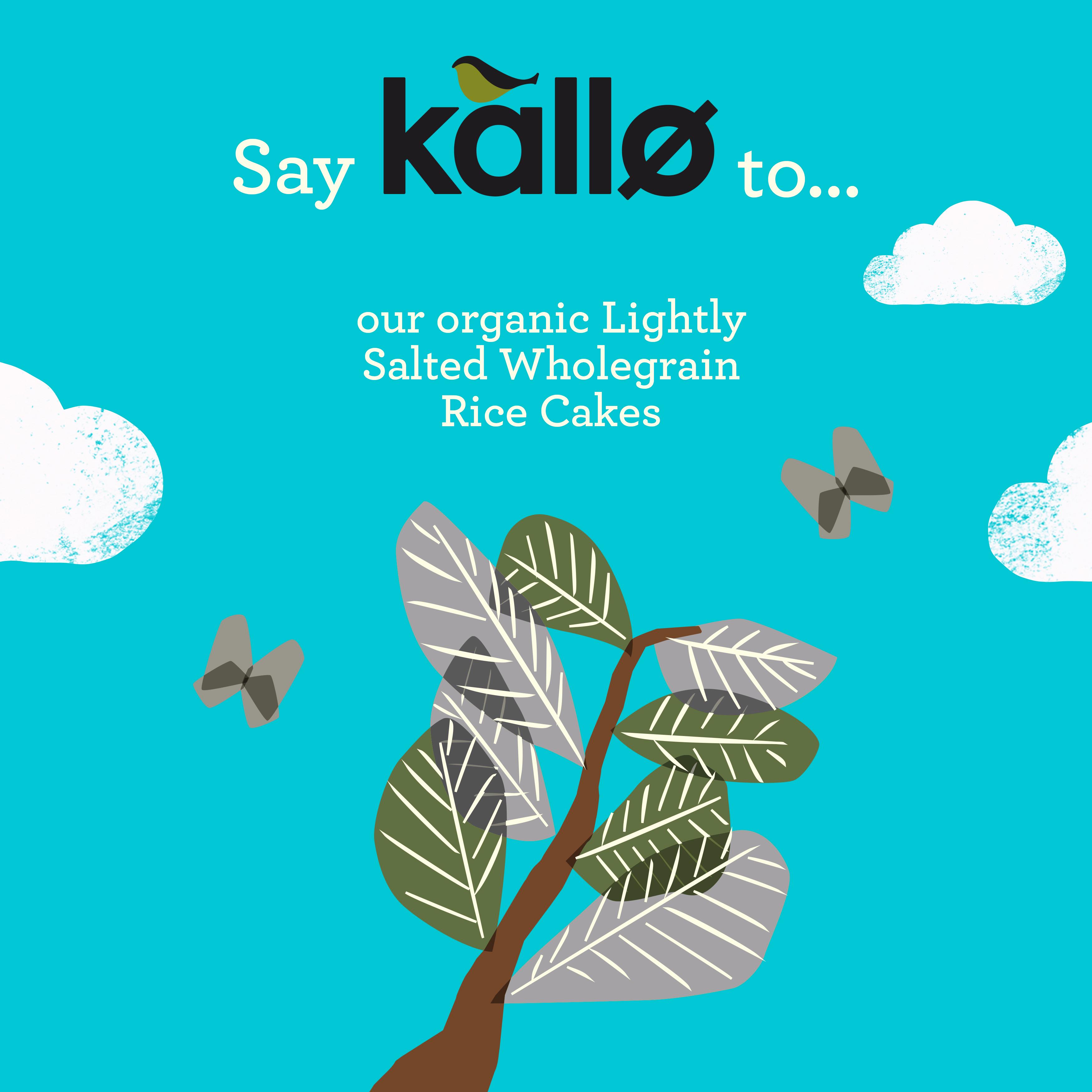 Kallo Organic Lightly Salted Rice Cakes 130g thumbnail 3