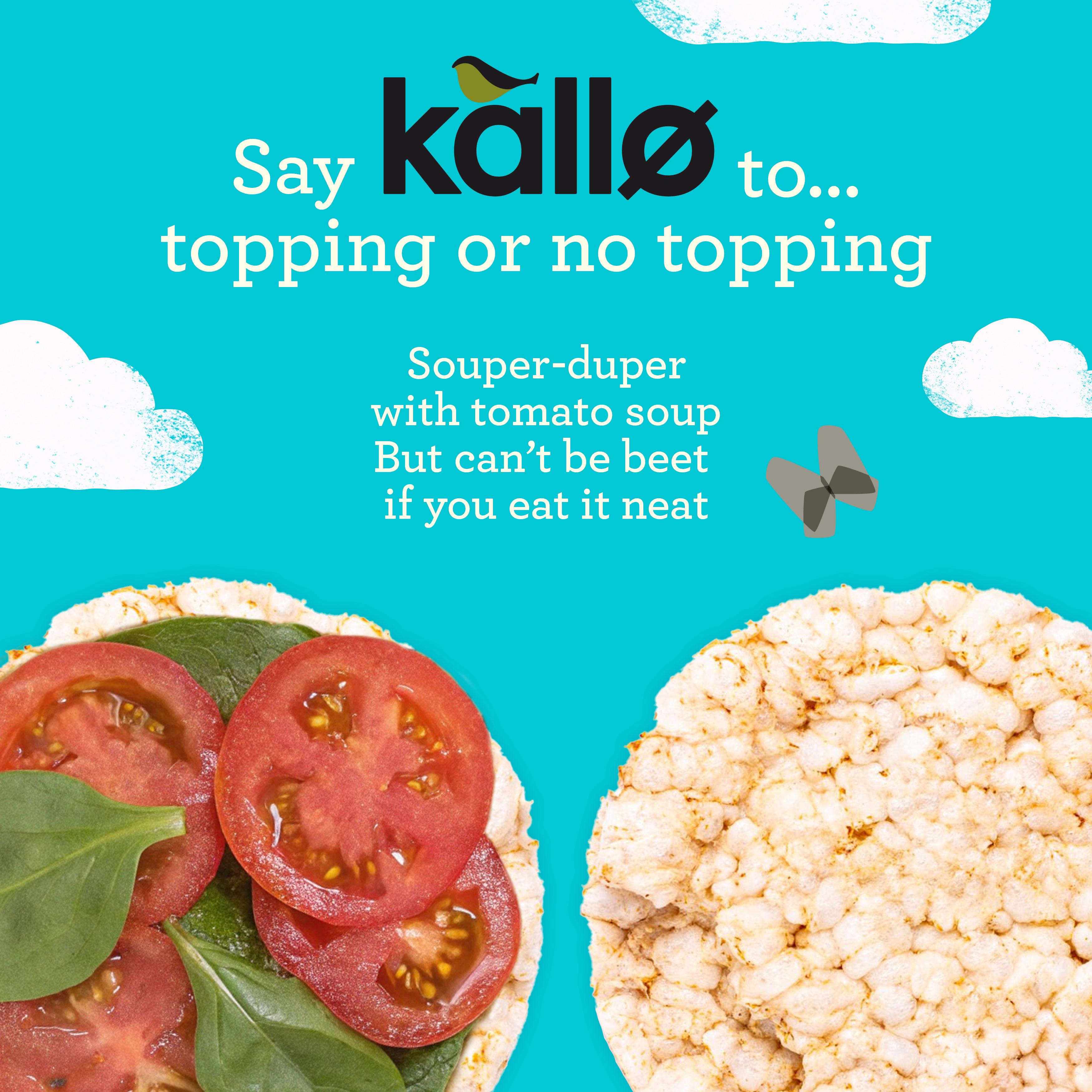 Kallo Organic Lightly Salted Rice Cakes 130g thumbnail 5