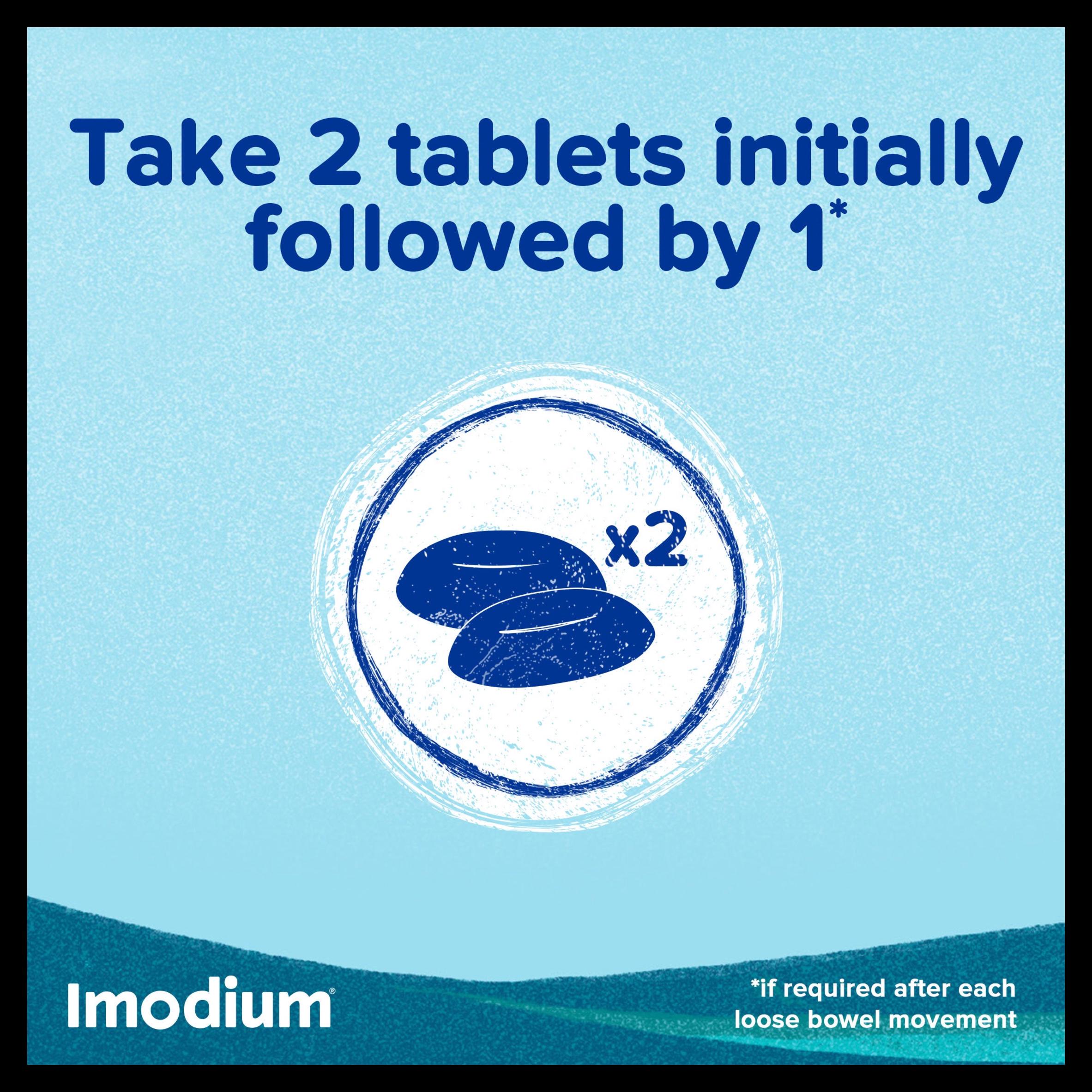 Imodium Instants For On The Go Diarrhoea Relief Tablets x6 thumbnail 4