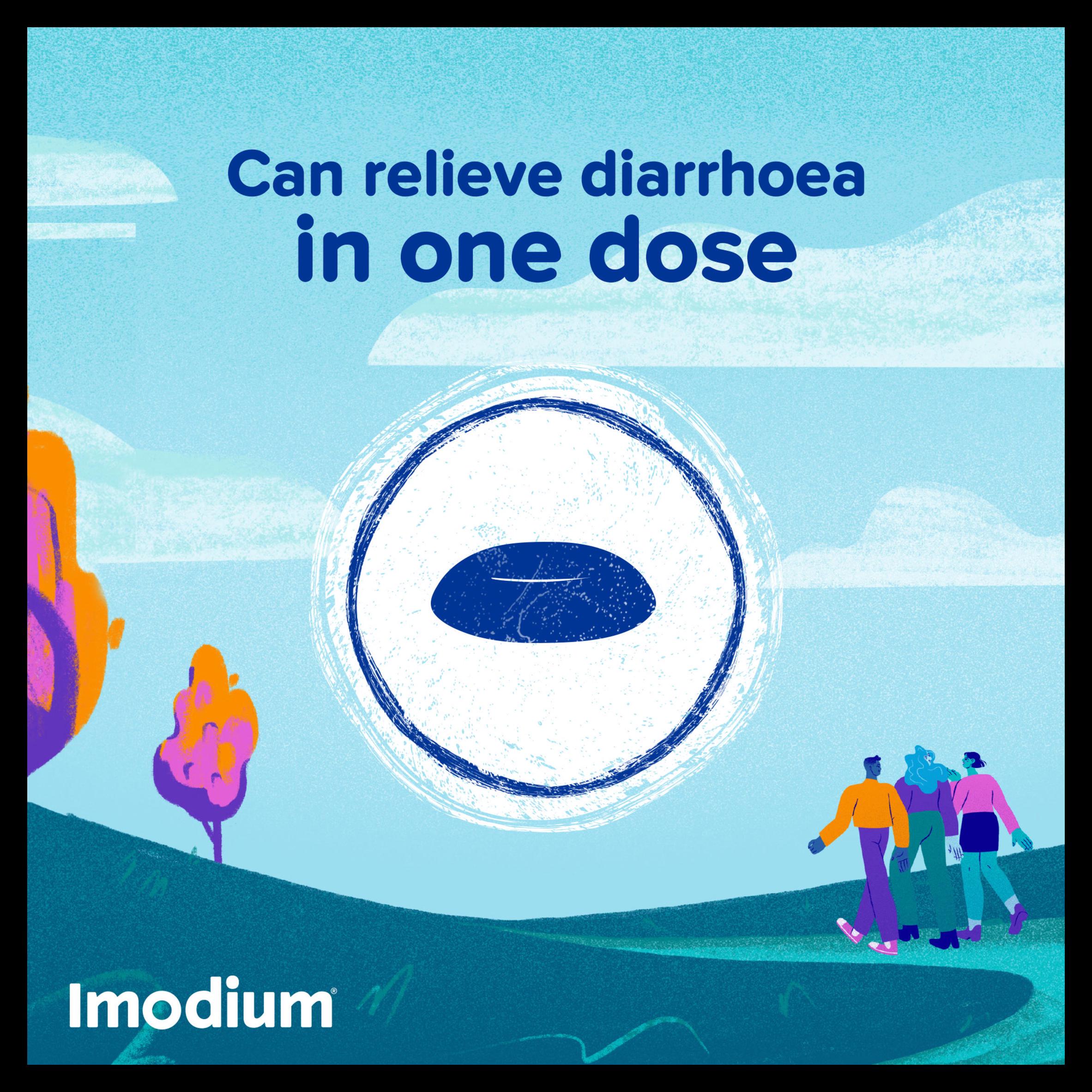 Imodium Instants For On The Go Diarrhoea Relief Tablets x6 thumbnail 5