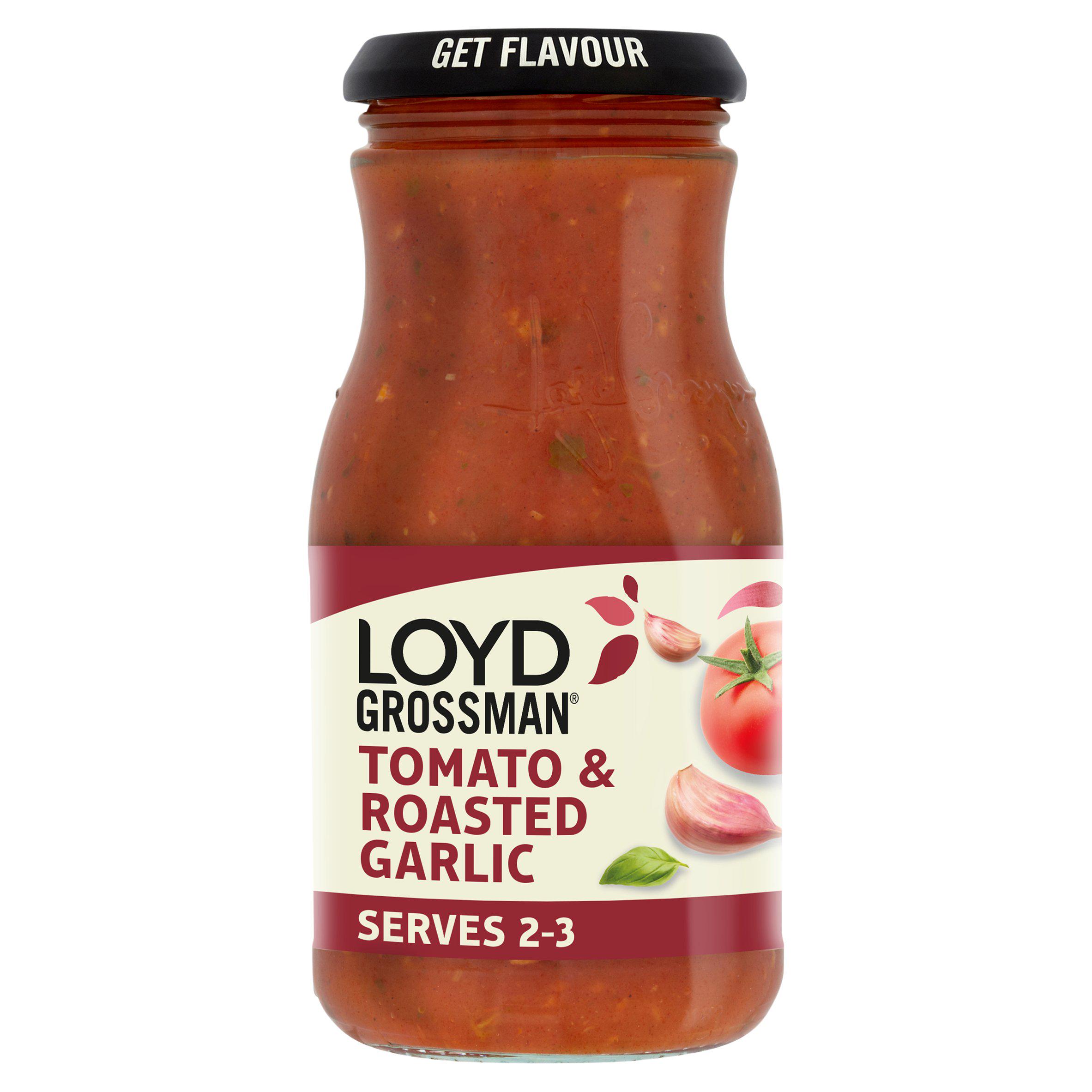 Loyd Grossman Tomato & Roasted Garlic Pasta Sauce