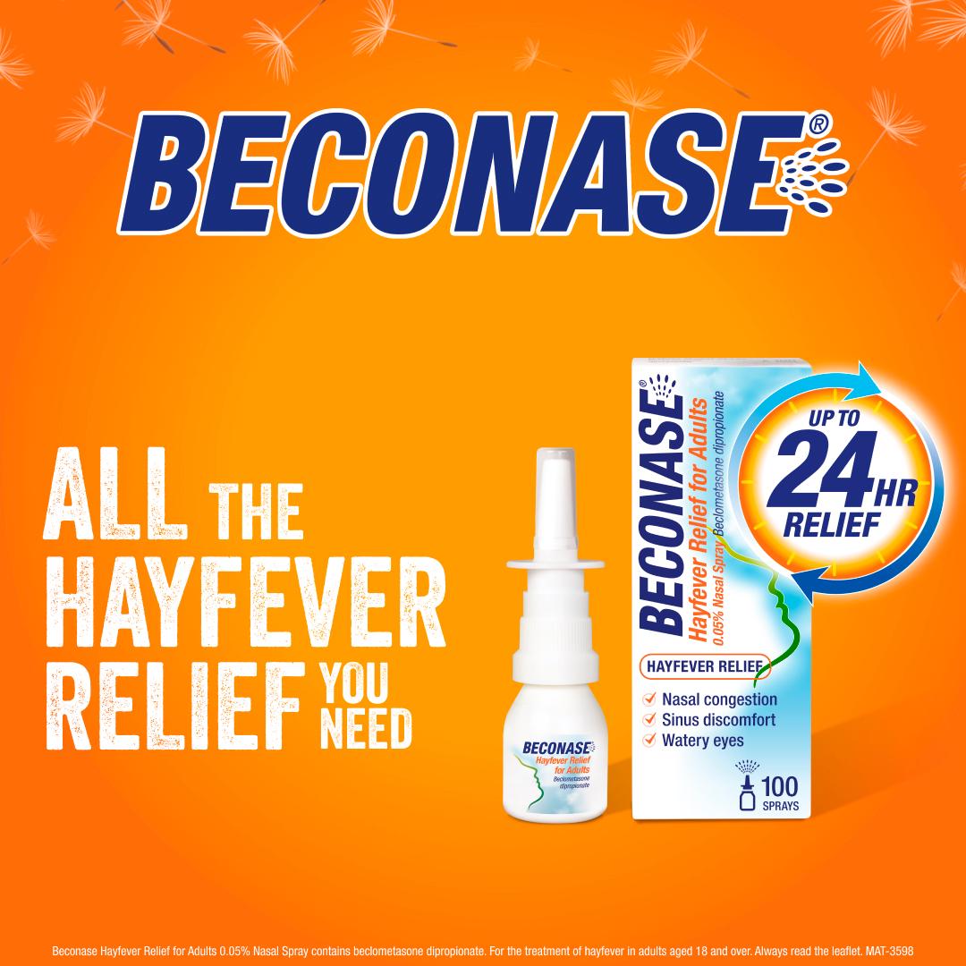 Beconase Hayfever Relief For Adults 0.05% Nasal Spray thumbnail 3