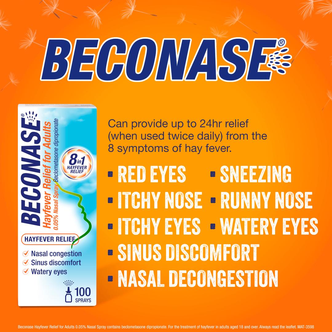 Beconase Hayfever Relief For Adults 0.05% Nasal Spray thumbnail 5