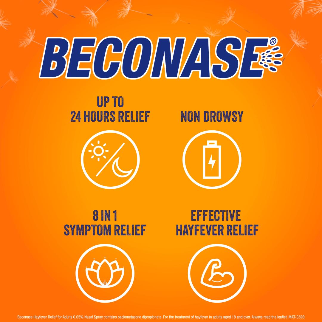 Beconase Hayfever Relief For Adults 0.05% Nasal Spray thumbnail 6