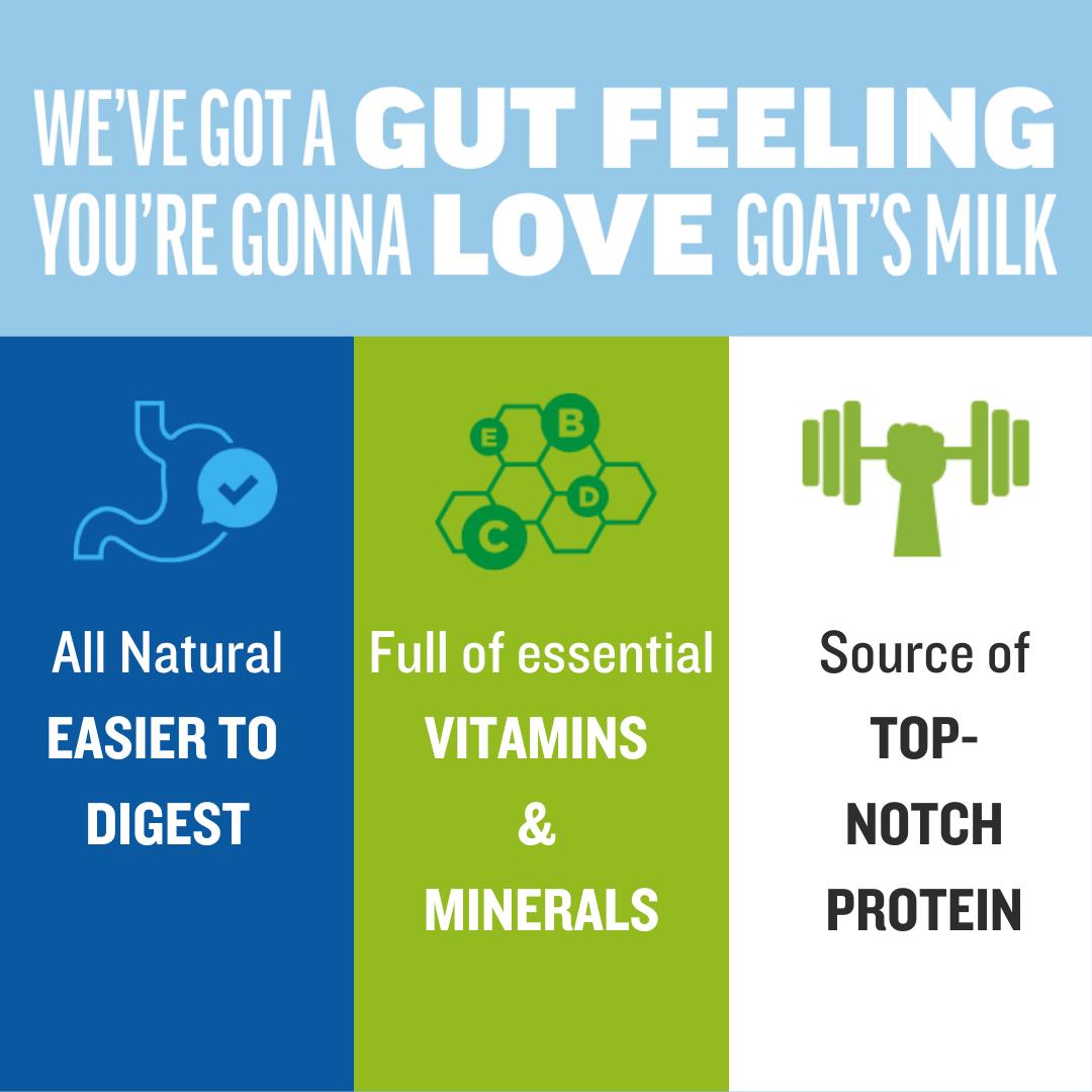 St Helen's Farm Semi Skimmed Goats Milk 1L thumbnail 3