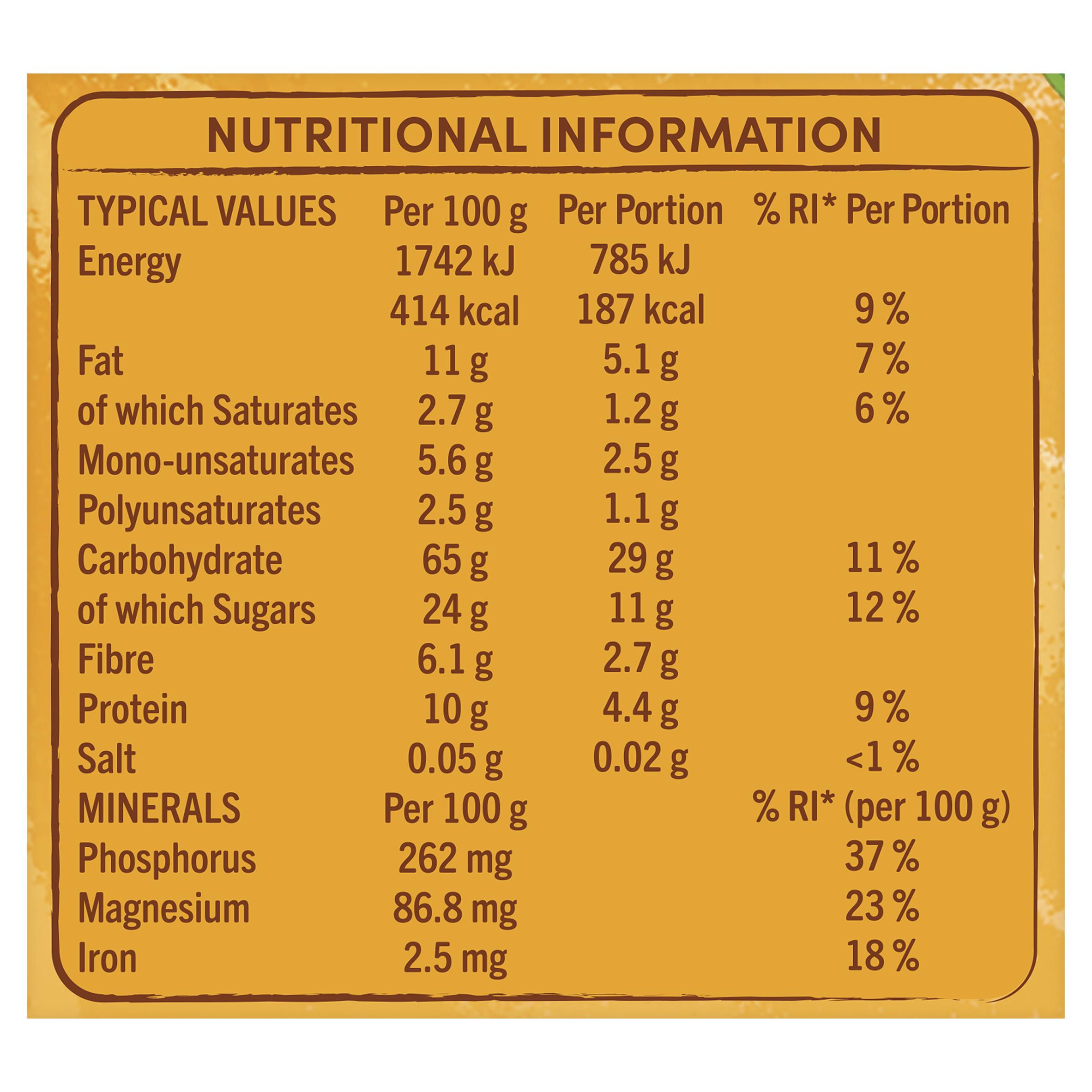 Jordans Crunchy Oat Fruit & Nut Granola Breakfast Cereal 750g thumbnail 4
