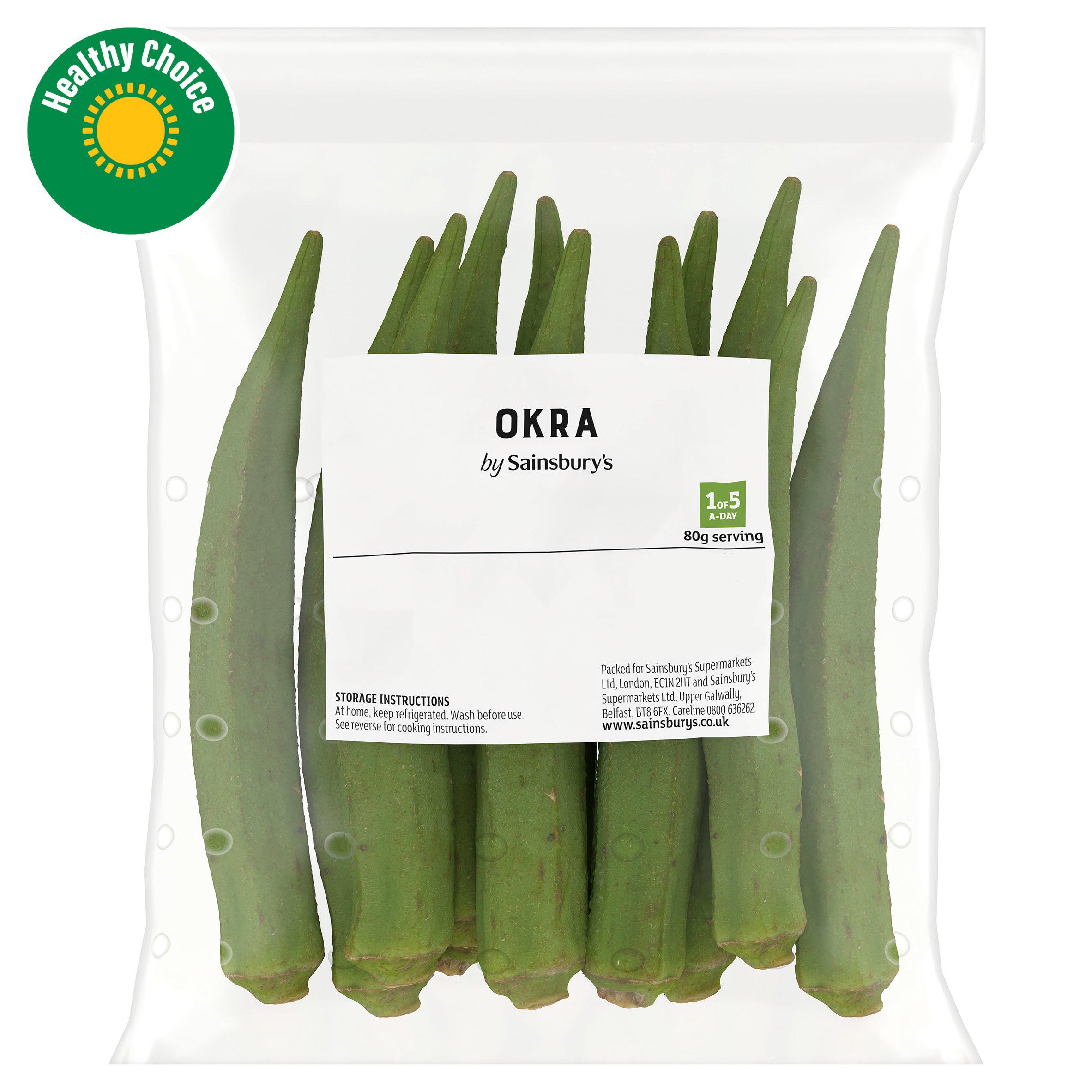 Sainsbury's Okra 175g