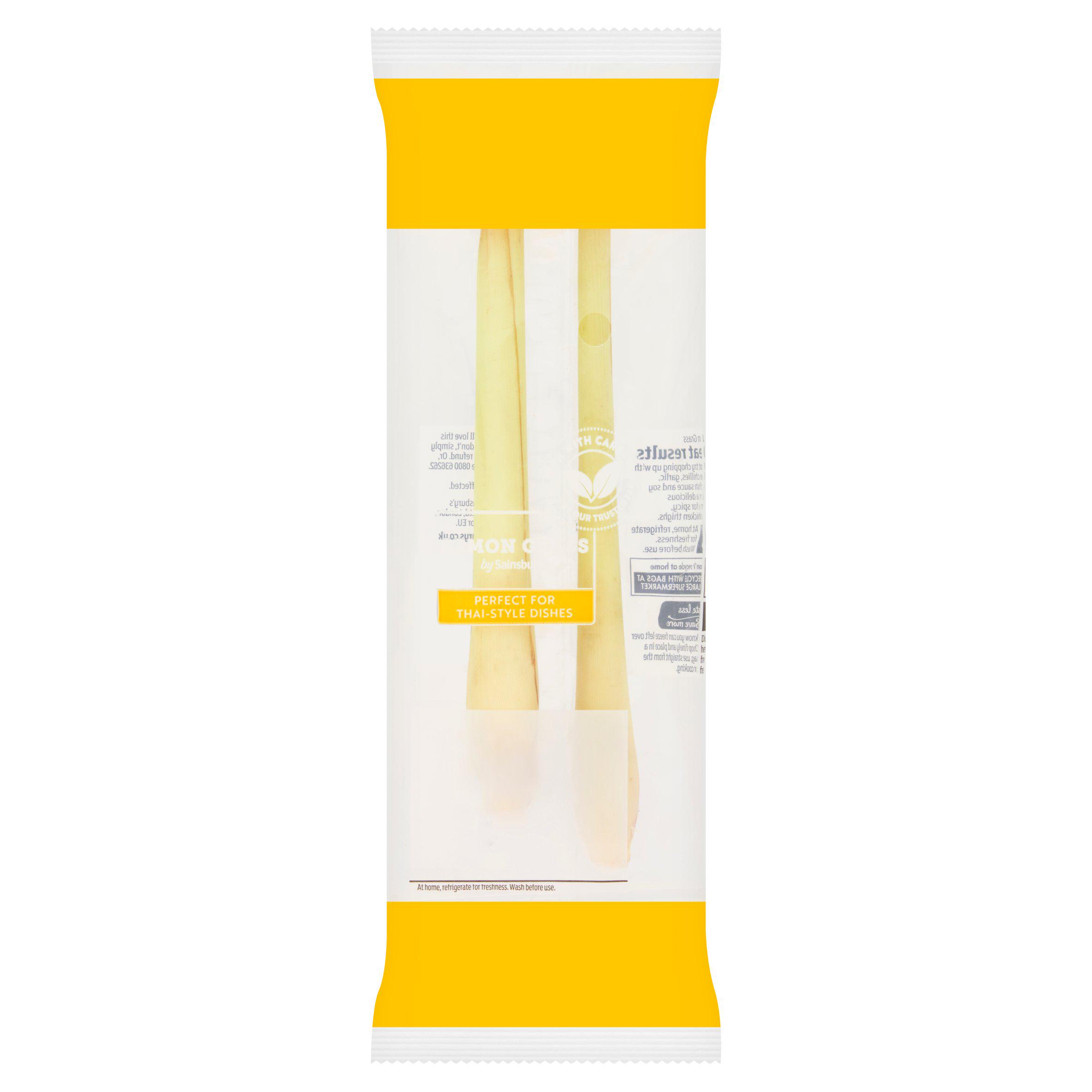 Sainsbury's Fresh Packed Lemongrass Sticks x2