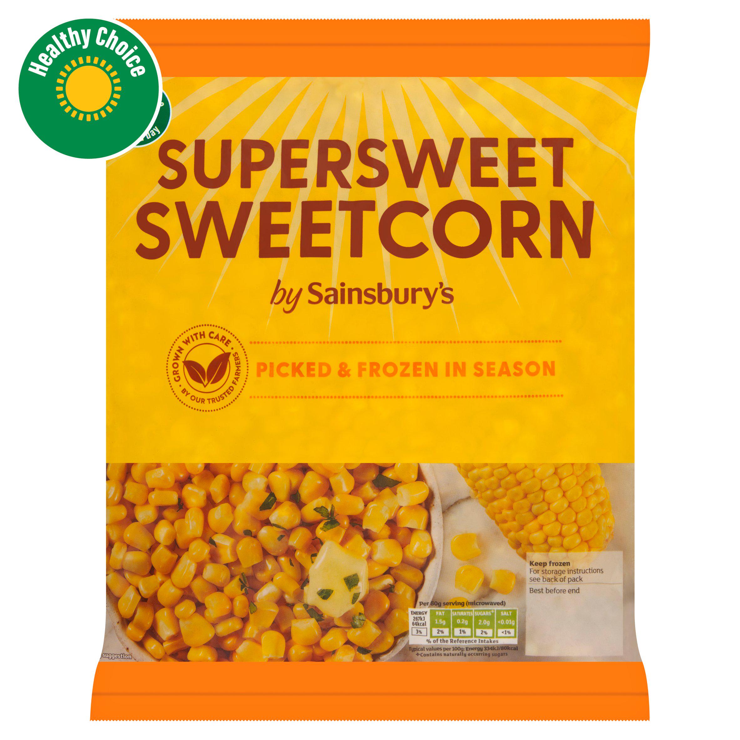 Sainsbury's Sweetcorn, Super Sweet 1kg